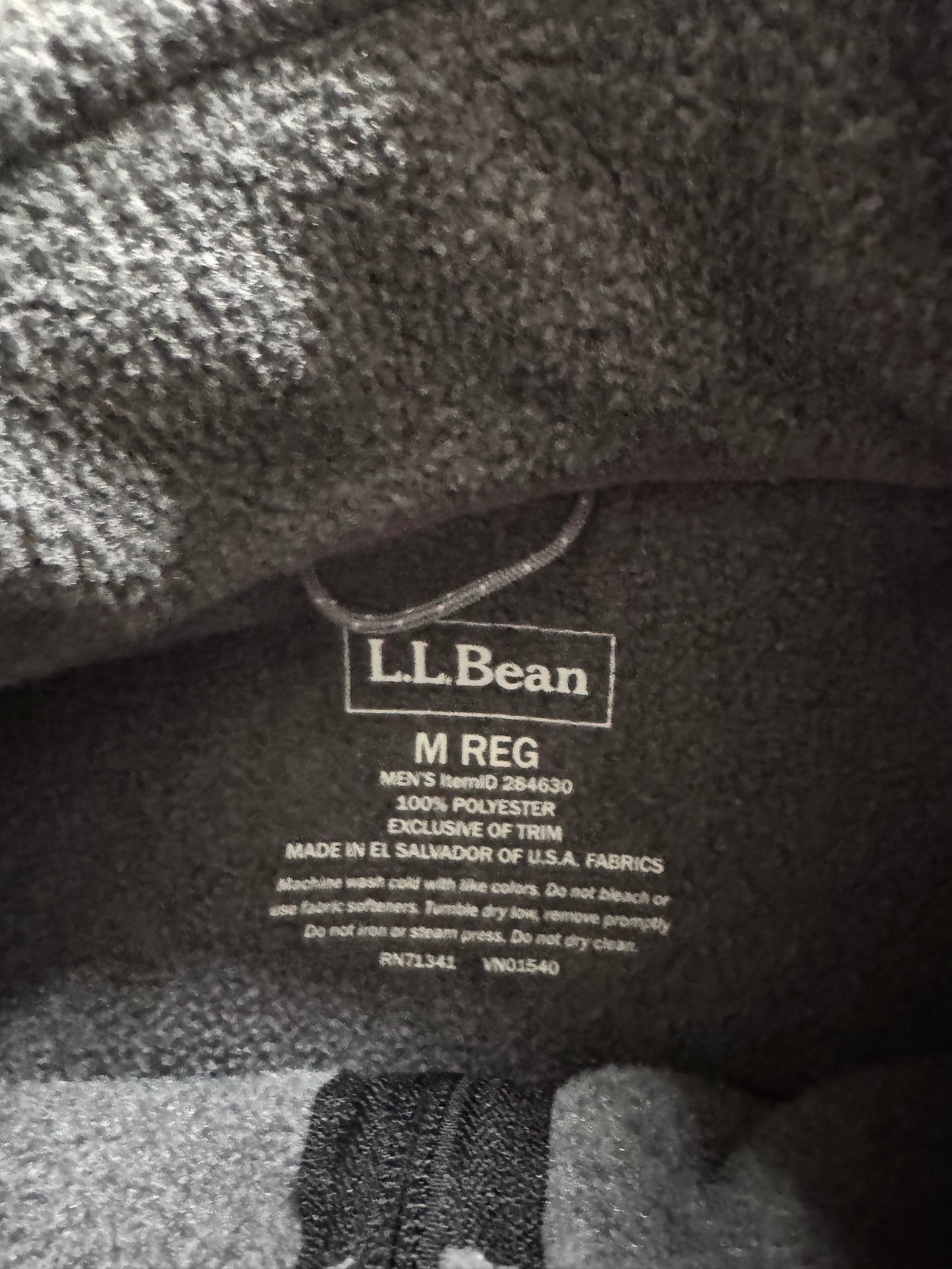 L.L. Bean Fleece Zip Up - M