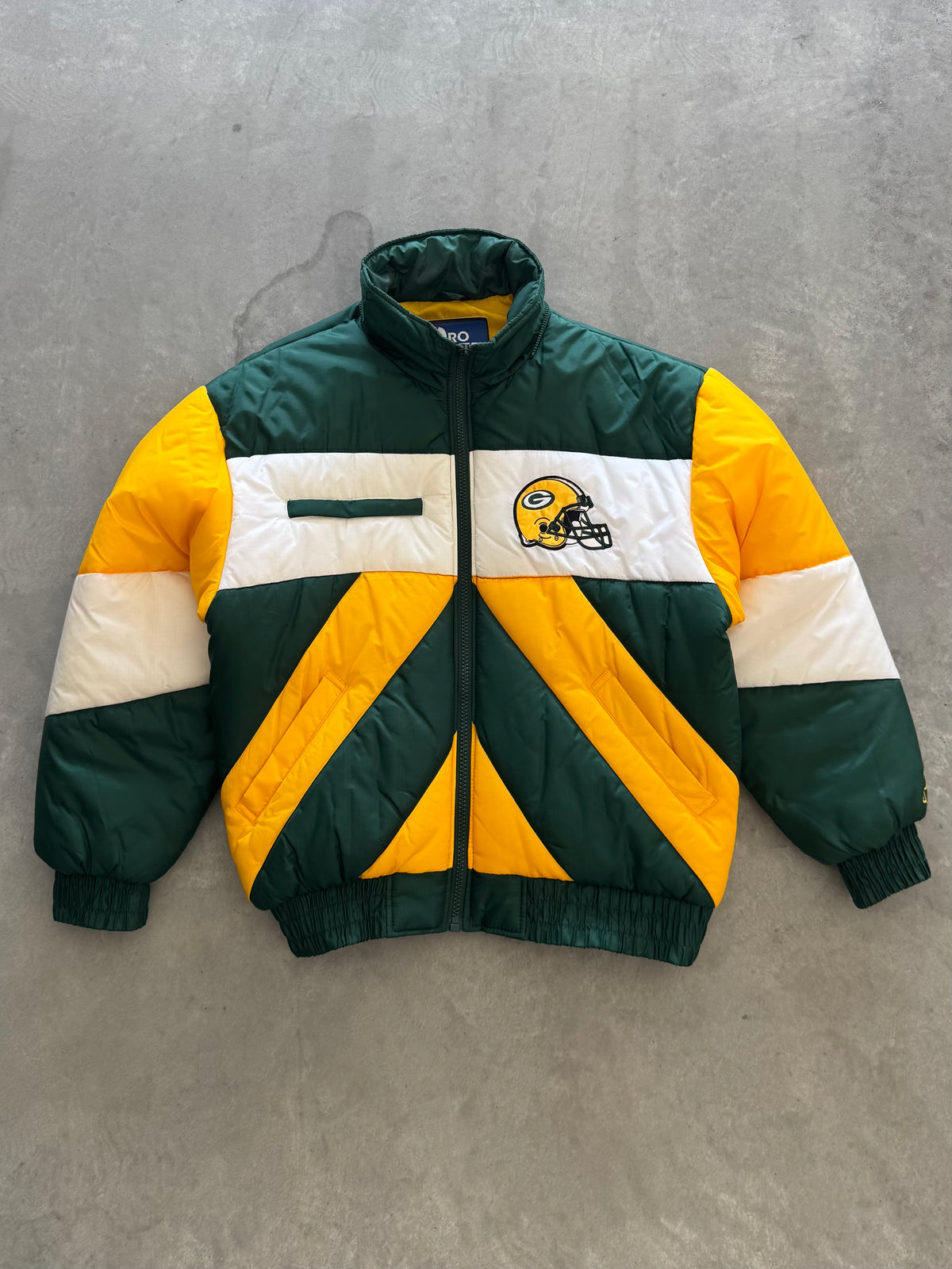 Vintage 90s Green Bay Packers Coat - L