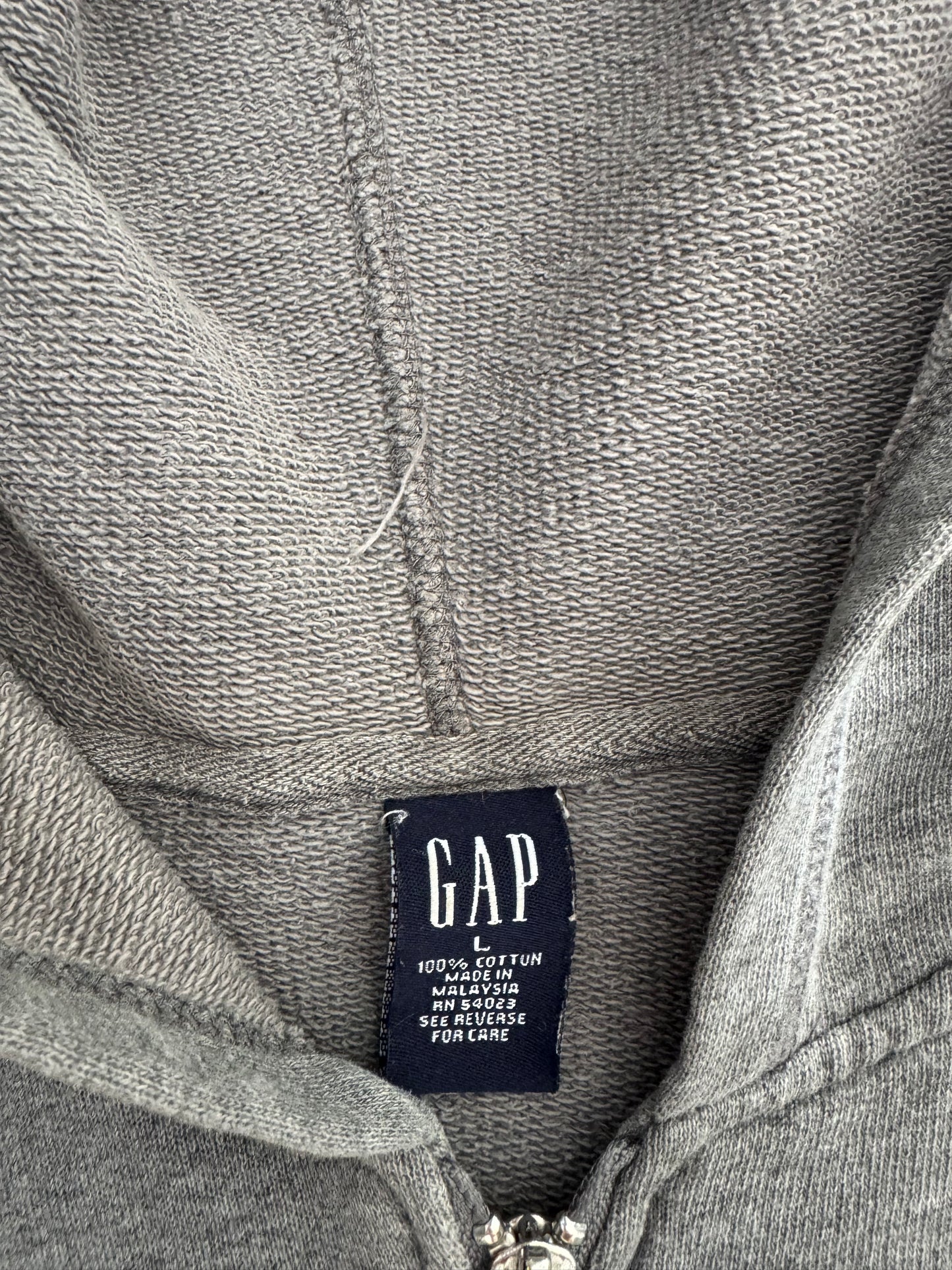 Vintage Gap Women’s Zip Up - L