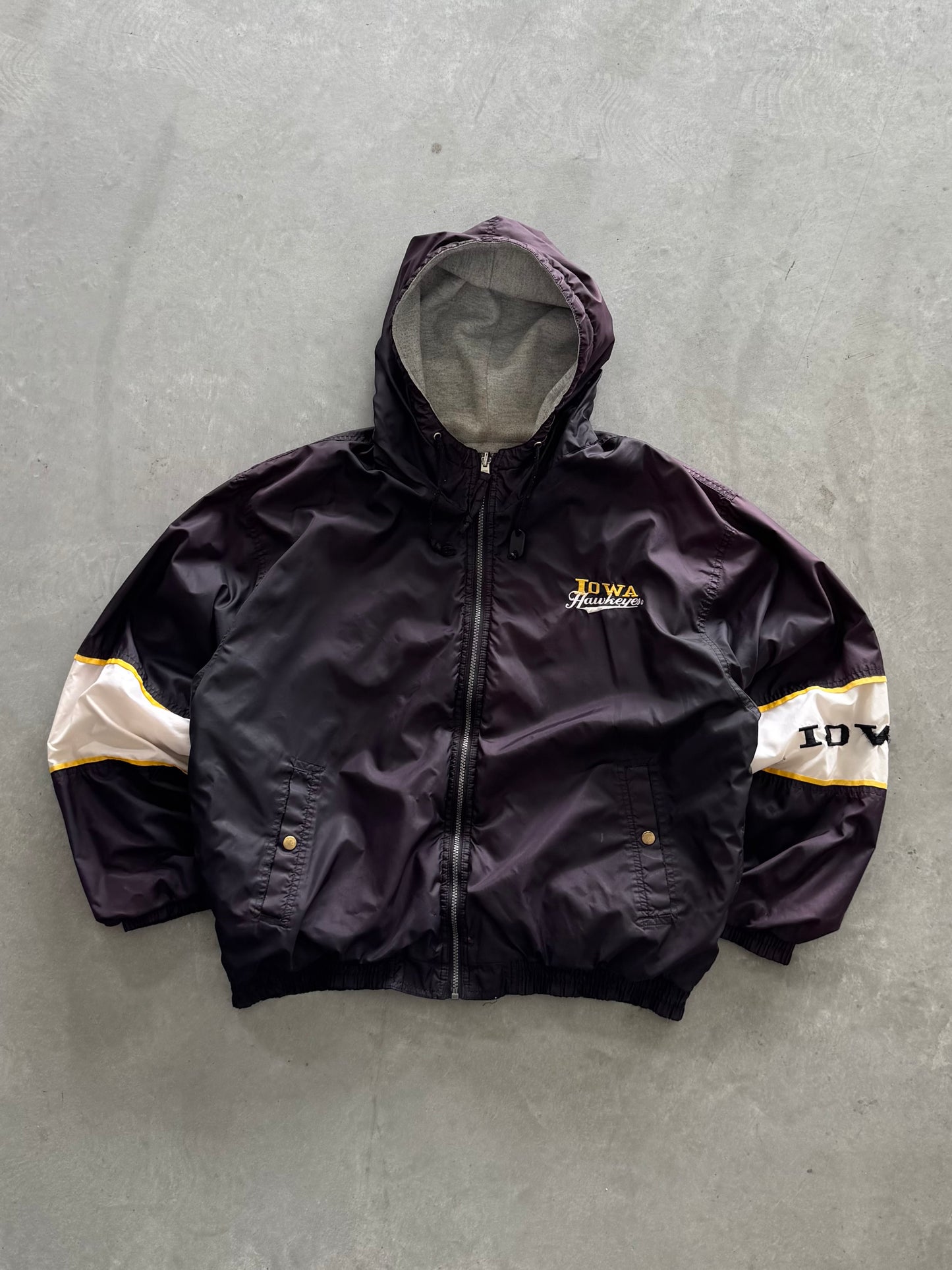 Vintage Iowa Hawkeyes Reversible Jacket - XL