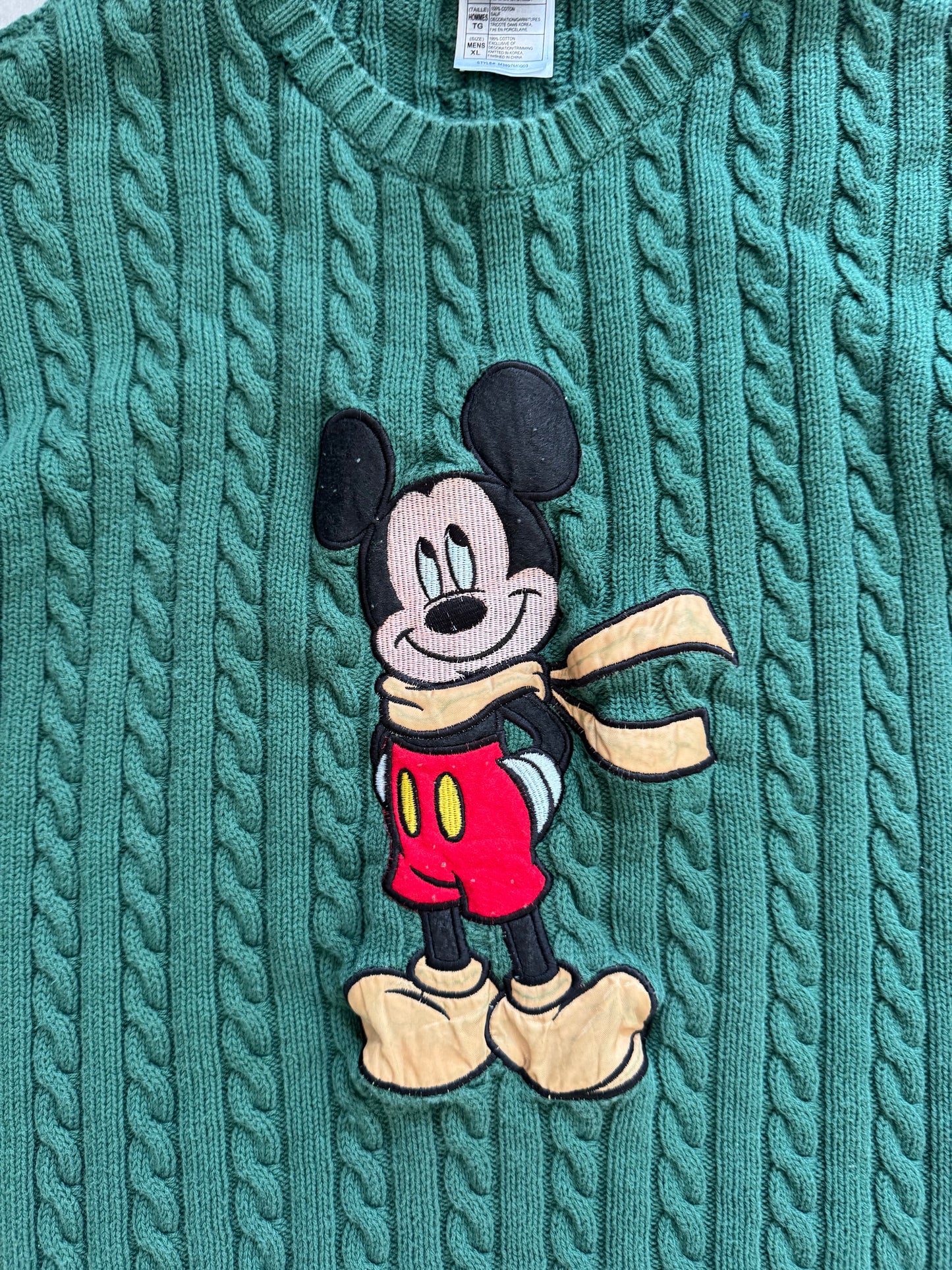Vintage Mickey Mouse Sweater - XL