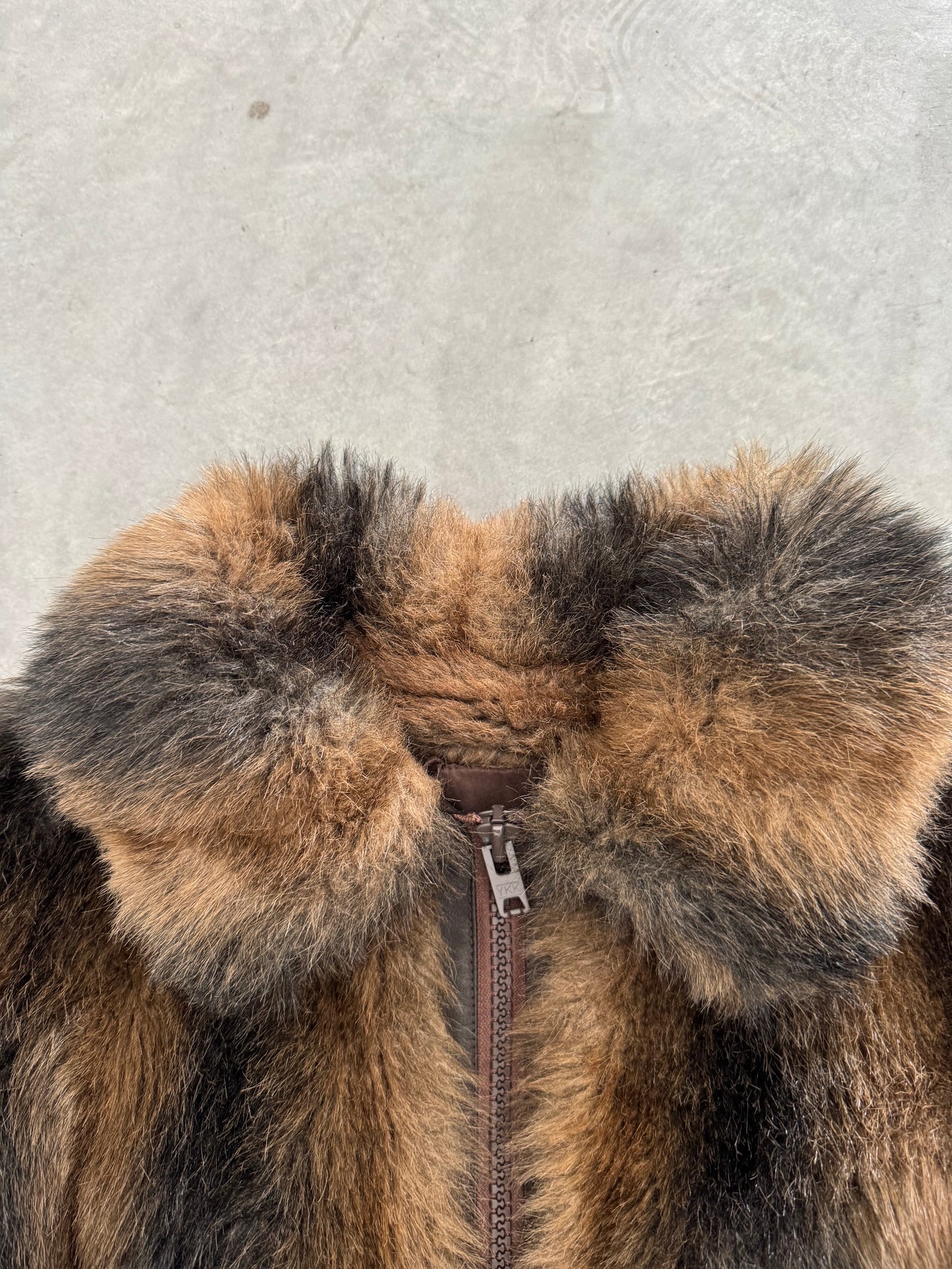 Vintage 1960s New York Hillmoor Faux Fur Coat - L