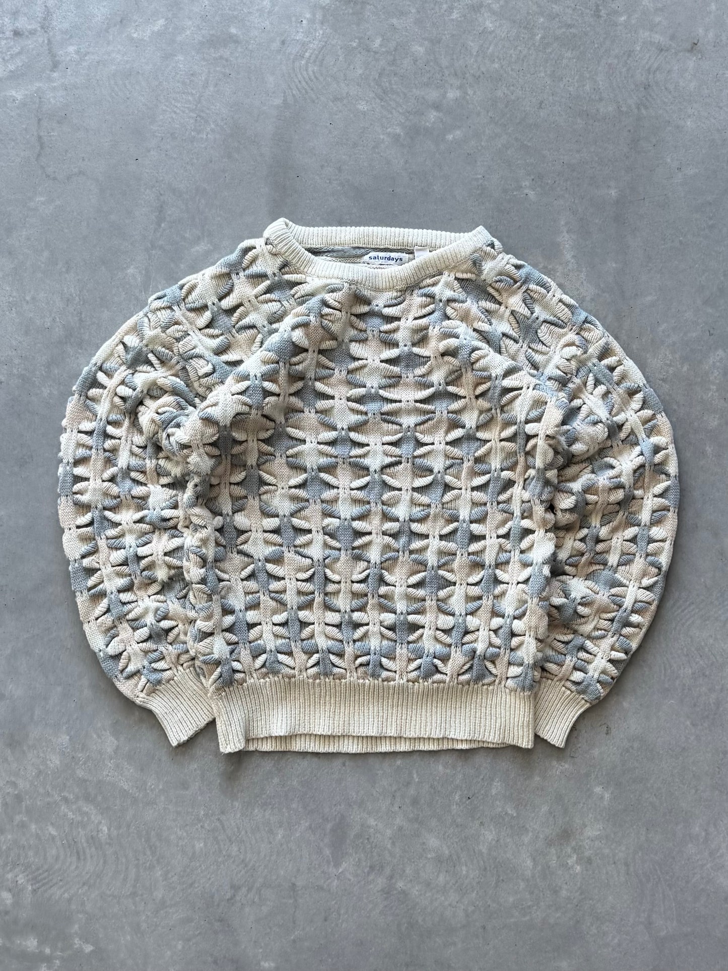 Vintage 80s Knit Sweater - M