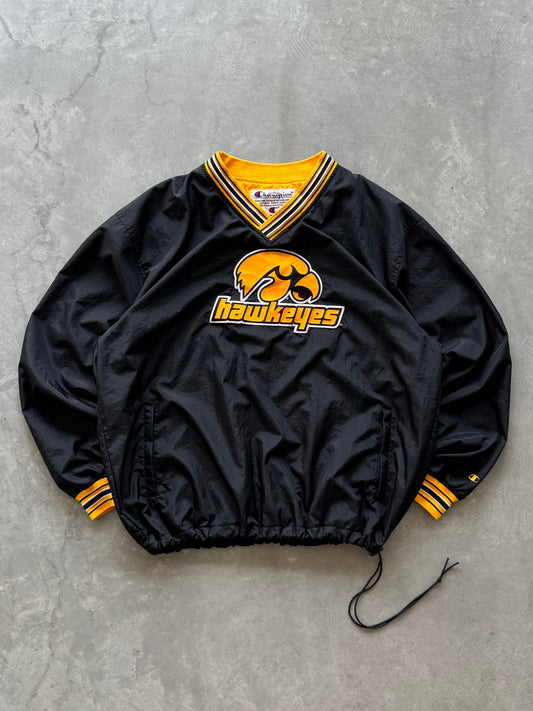 Vintage Iowa Hawkeyes Champion Windbreaker - XL