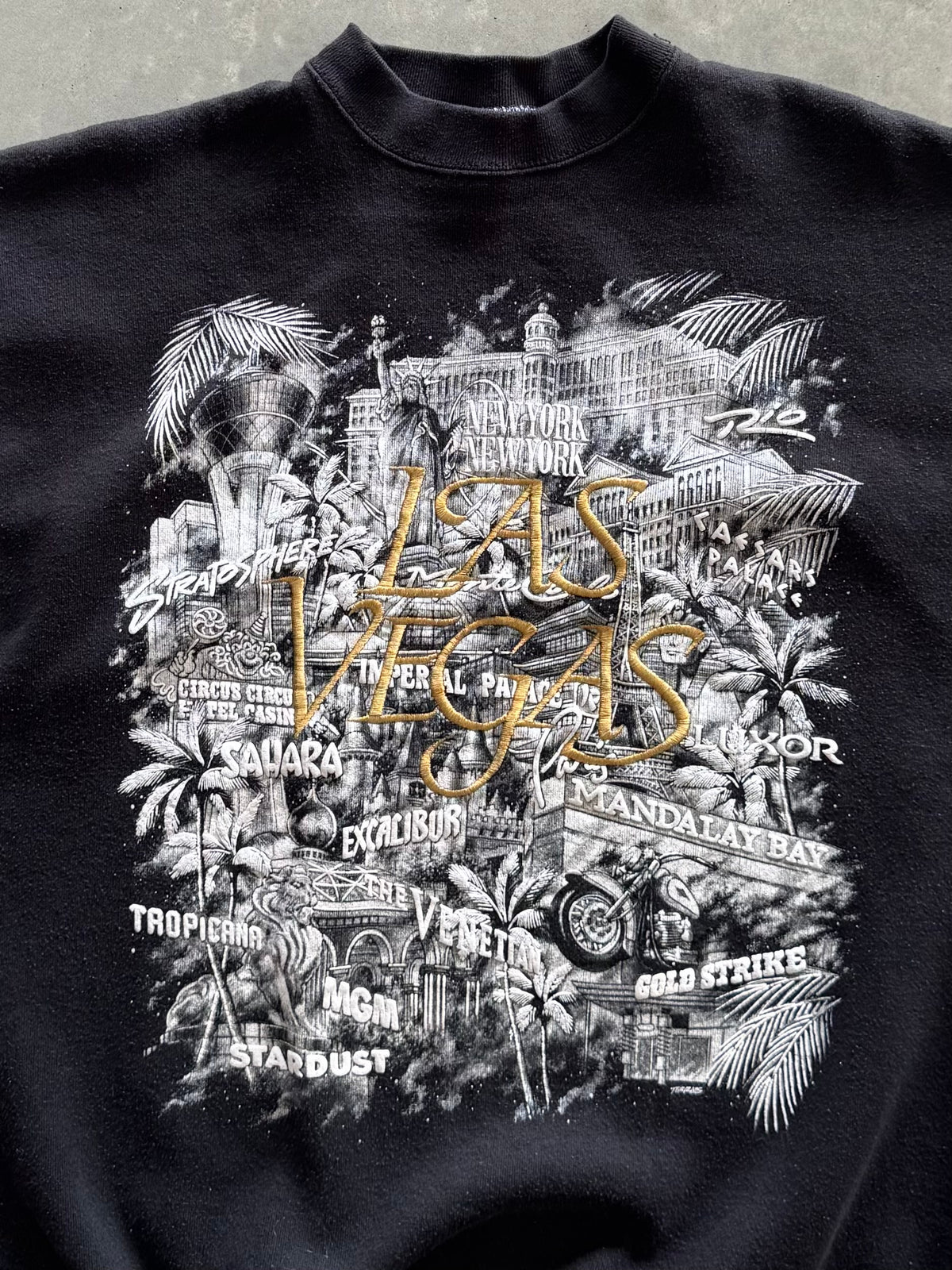 Vintage 90s Las Vegas Sweatshirt - XL