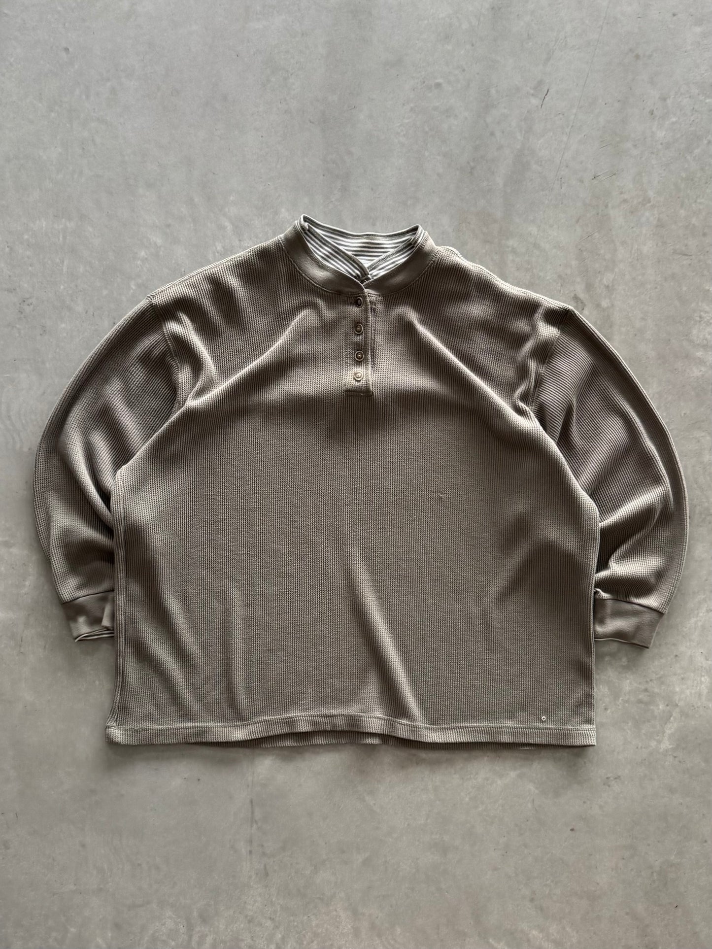Vintage Layered Waffle Knit - XXL