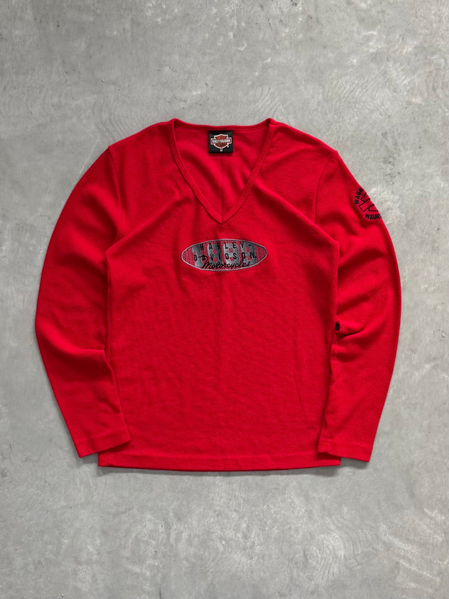 Vintage Harley’s Davidson Women’s Waffle Knit - M