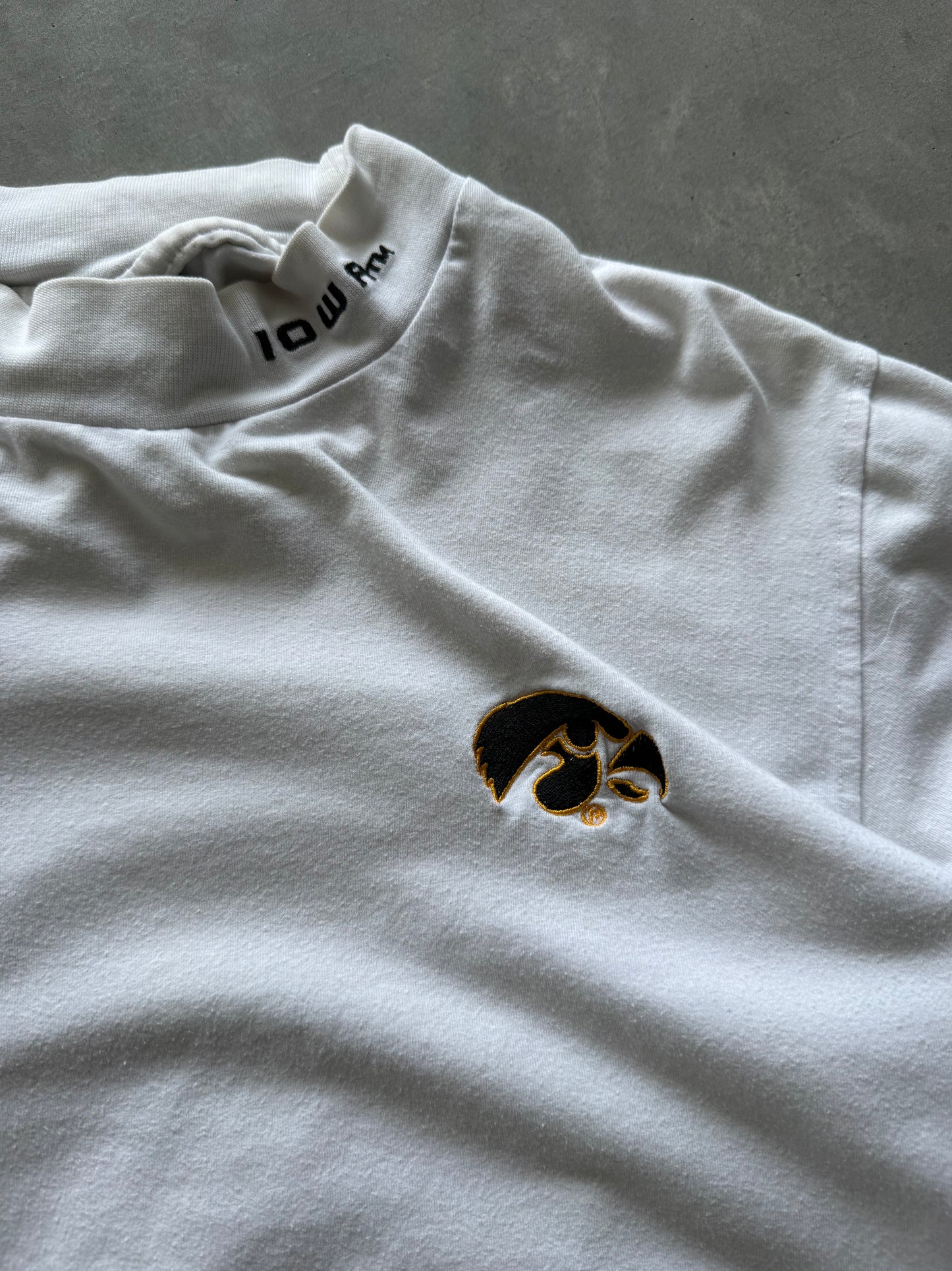 Vintage Iowa Hawkeyes Mockneck - M