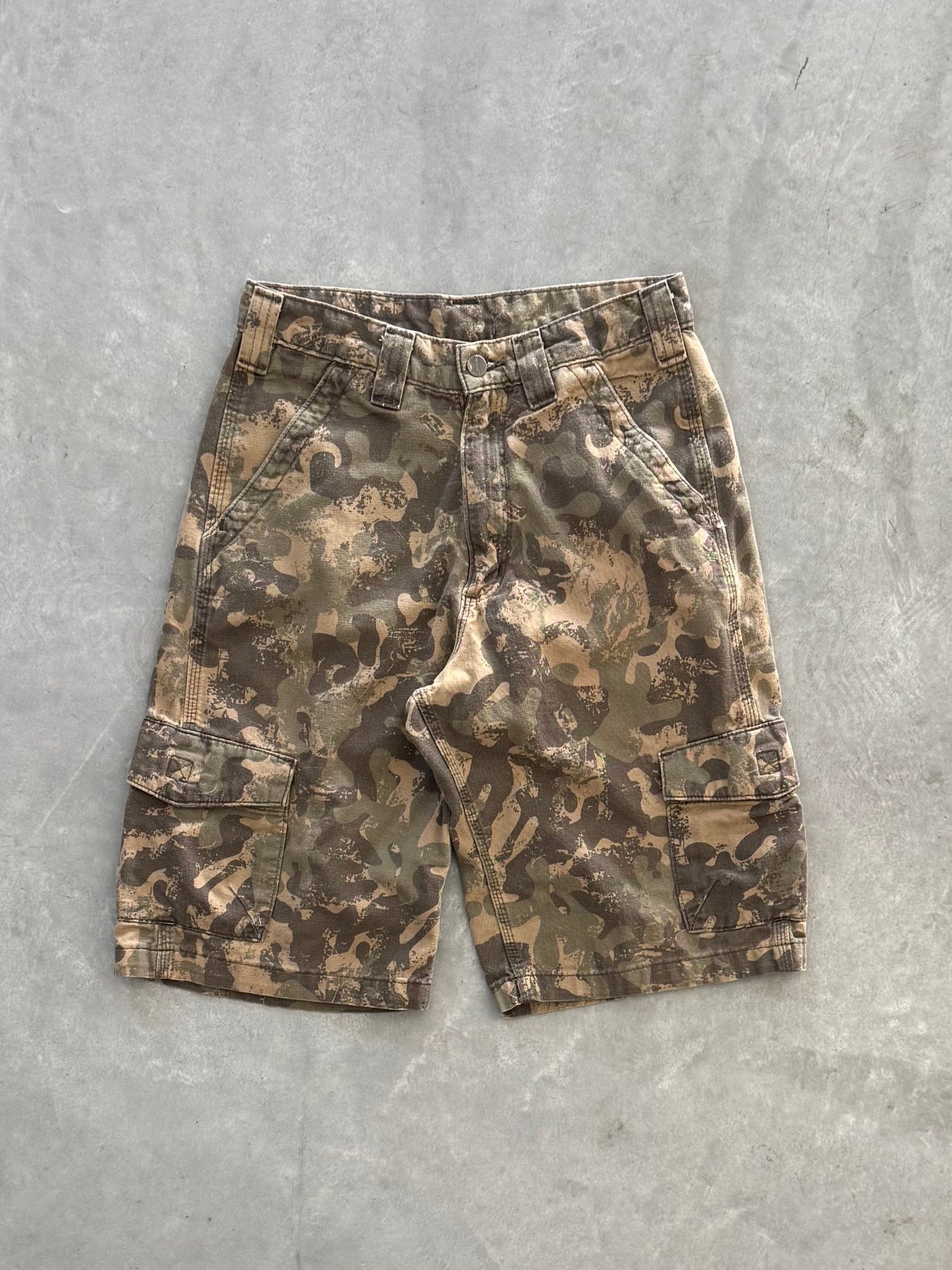 Carhartt Duck Print Cargo Shorts - 28x11.5