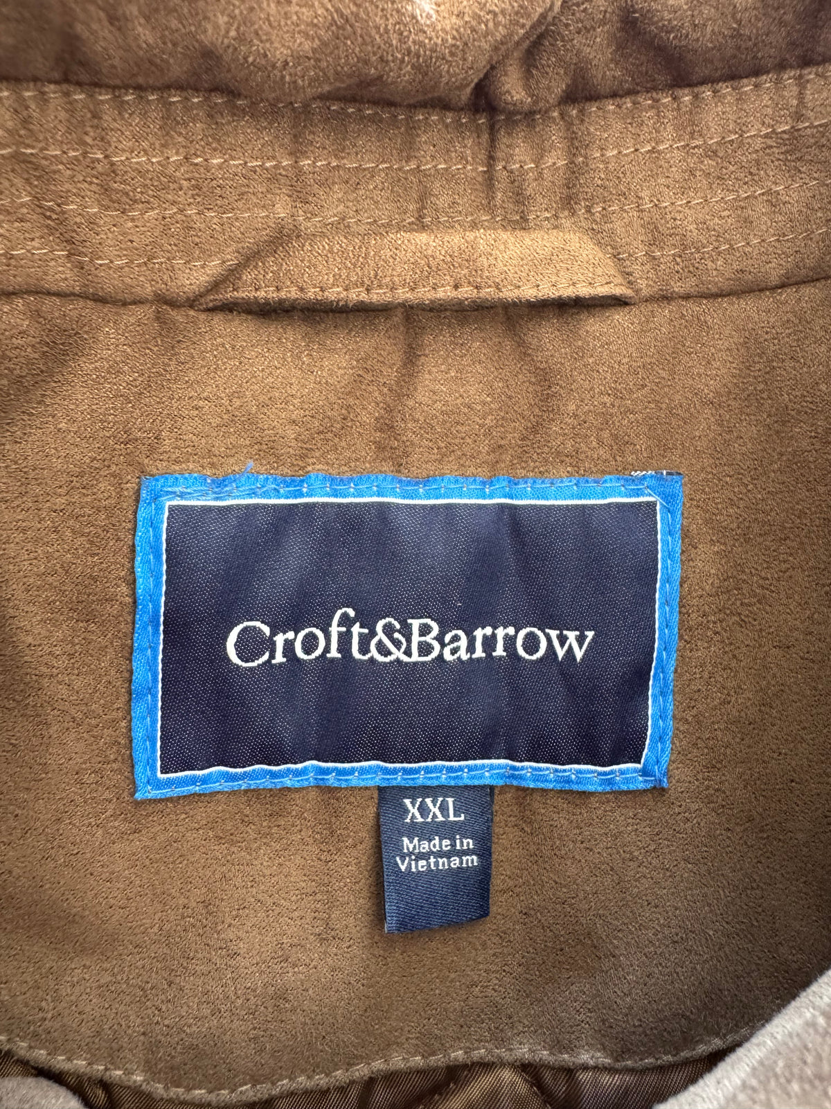 Vintage Croft & Barrow Suede Jacket - XXL