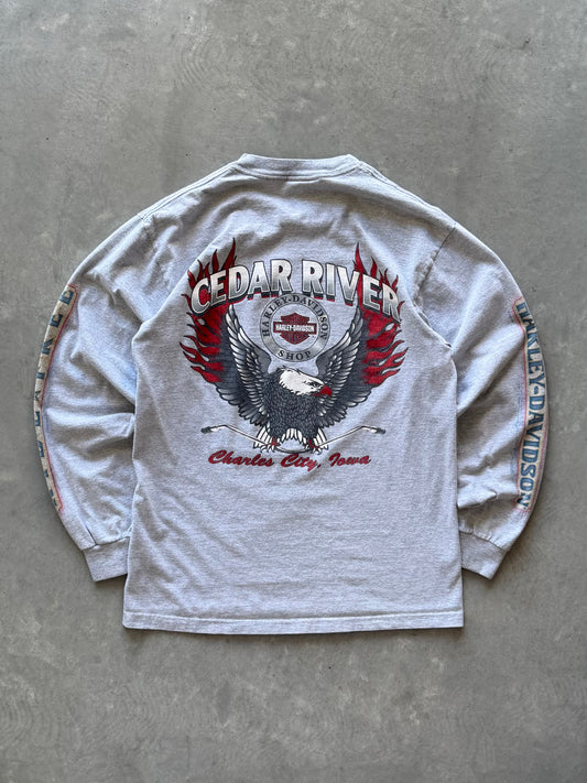 Harley Davidson Flame Longsleeve Tee - M