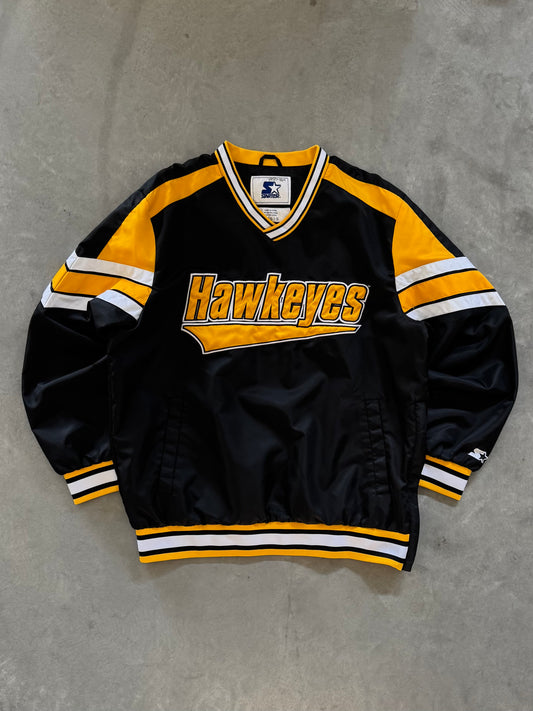 Vintage Iowa Hawkeyes Starter Windbreaker - L