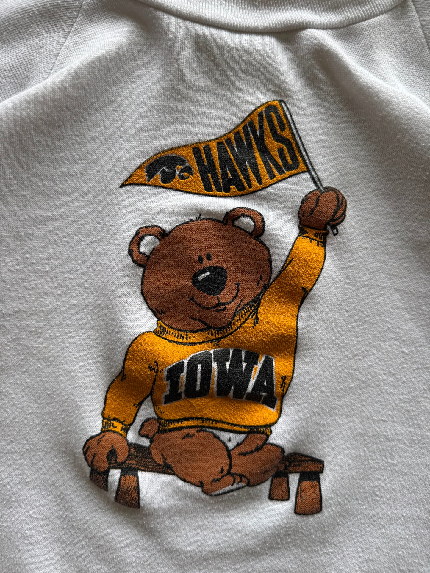 Vintage 80s Iowa Hawkeyes Sweatshirt - M