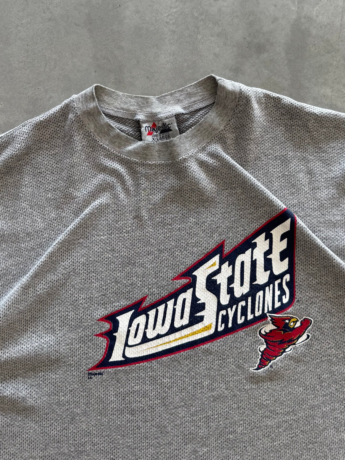 Vintage 90s Iowa State Cyclones Tee - XL