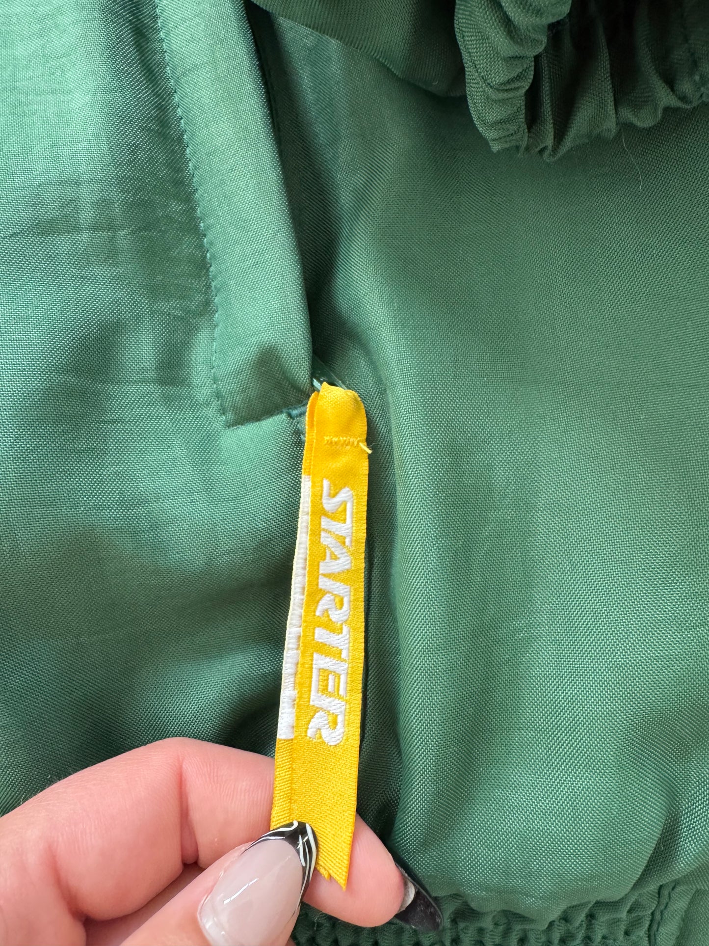 Vintage Starter Green Bay Packers Coat - XXL