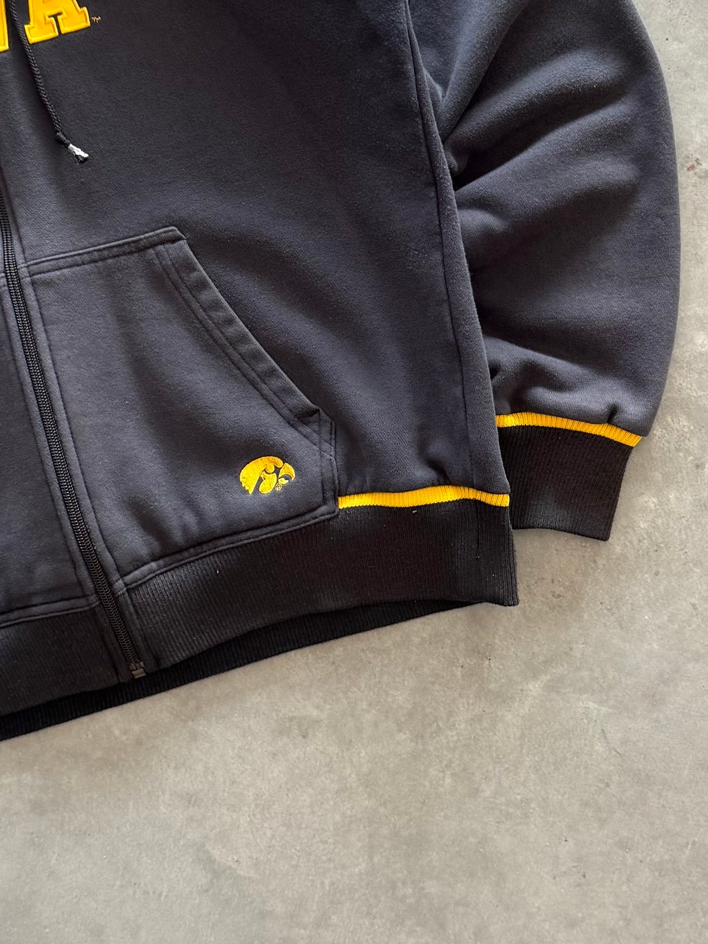 Vintage 90s Nike Iowa Hawkeyes Women’s Zip Up - L