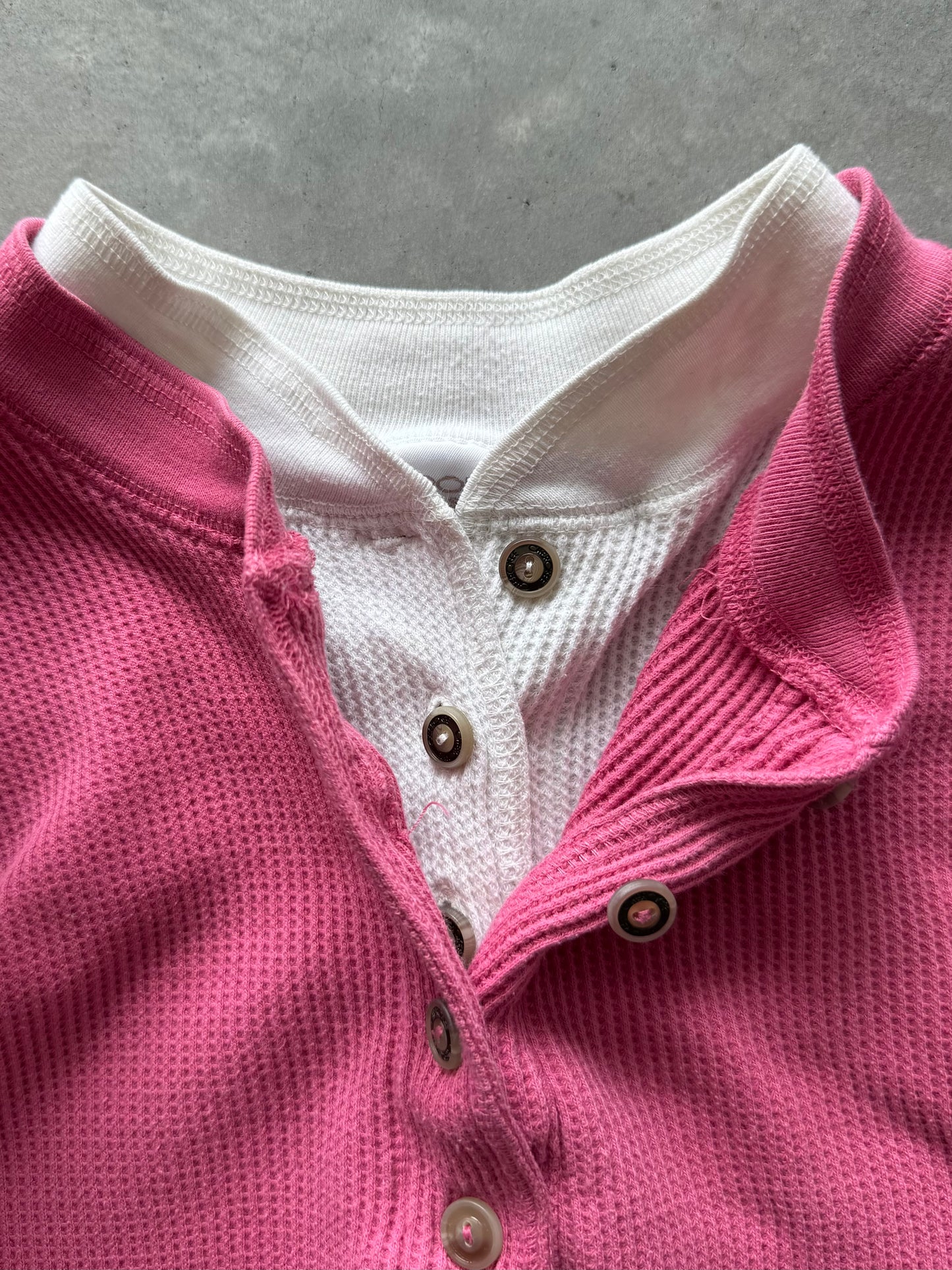 Vintage Cherokee Layered Waffle Knit - XL