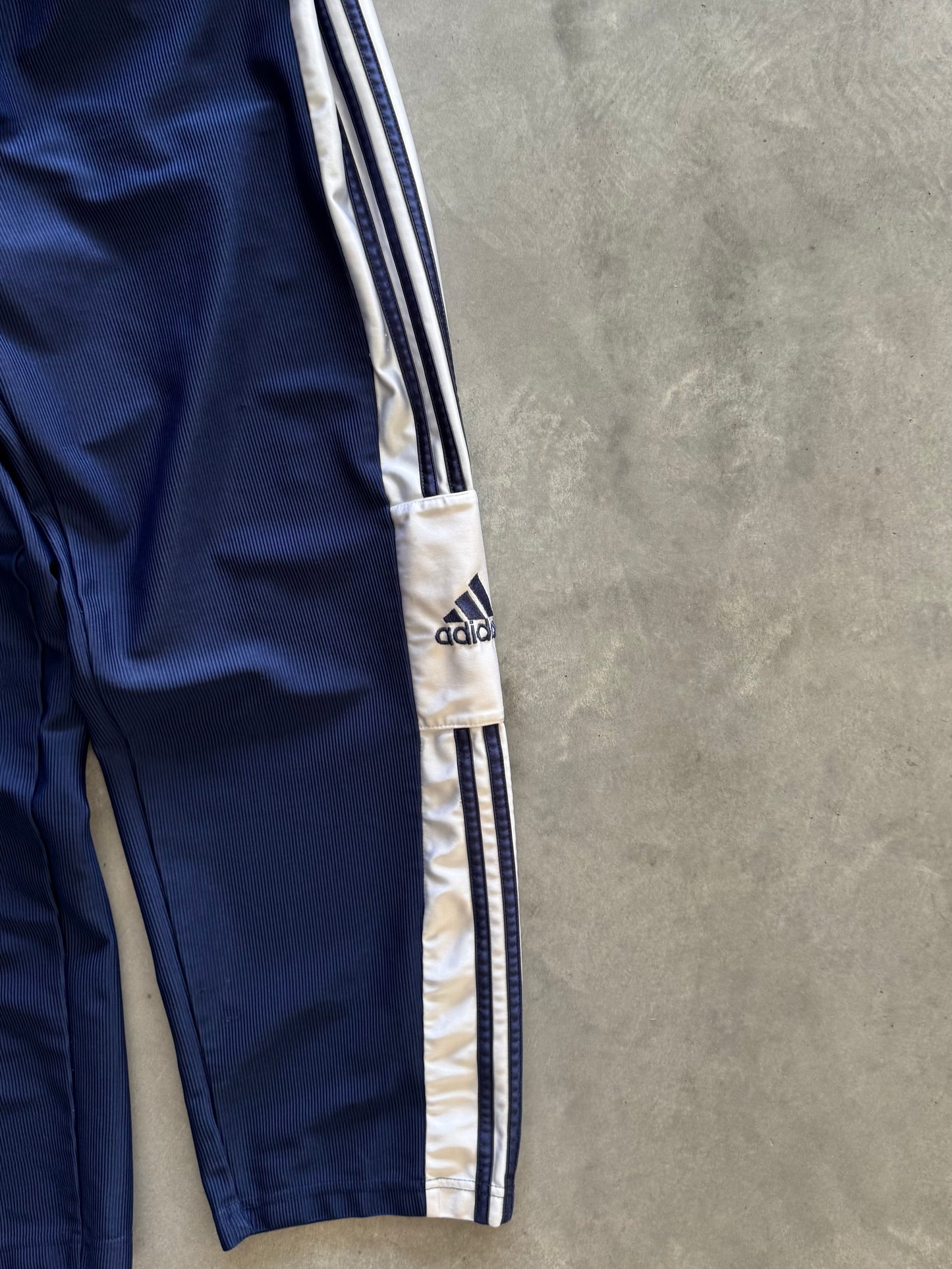 Vintage 90s Adidas Tear Away Track Pants - M