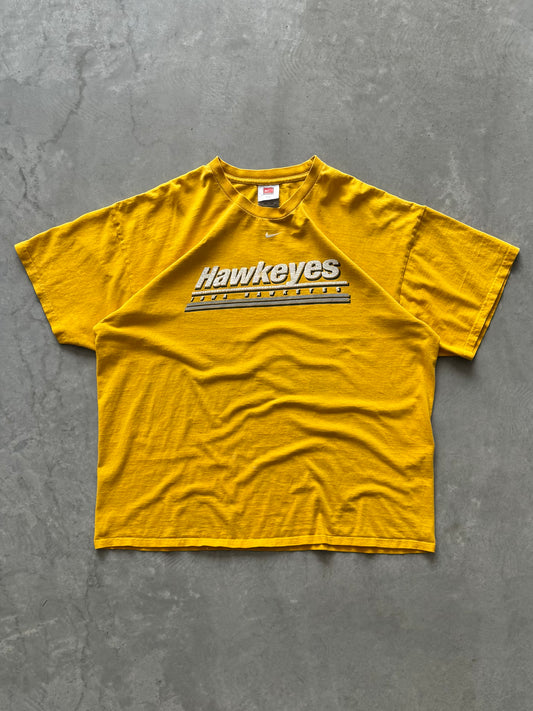 Vintage 90s Nike Iowa Hawkeyes Tee - XXL