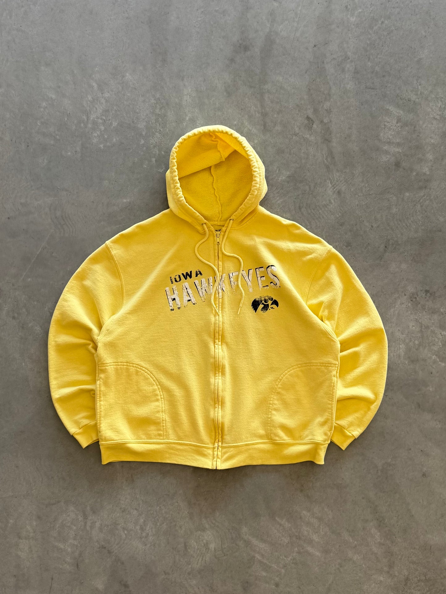 Vintage Iowa Hawkeyes Women’s Zip Up - L