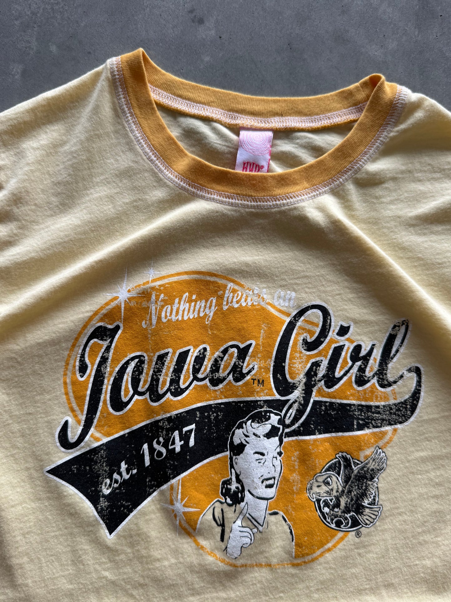 Vintage 00s Iowa Girl Women’s Tee - S