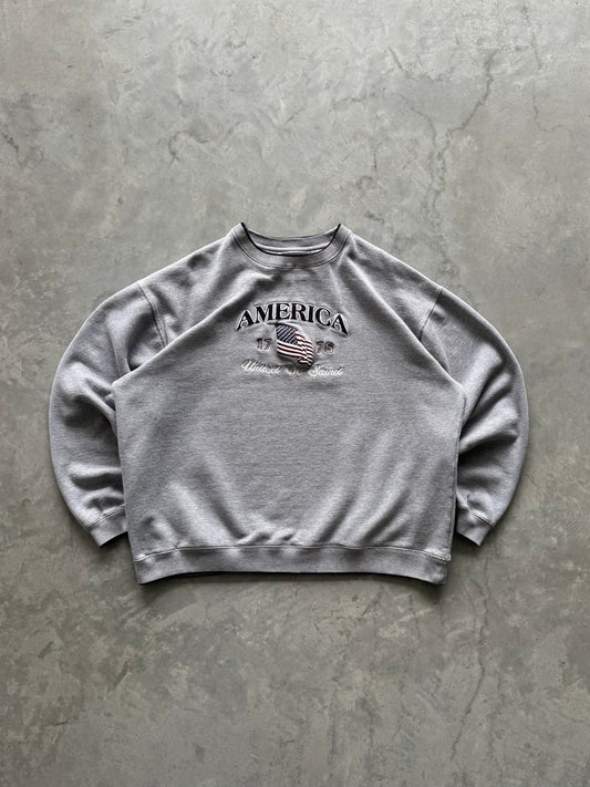 Vintage America Sweatshirt - L