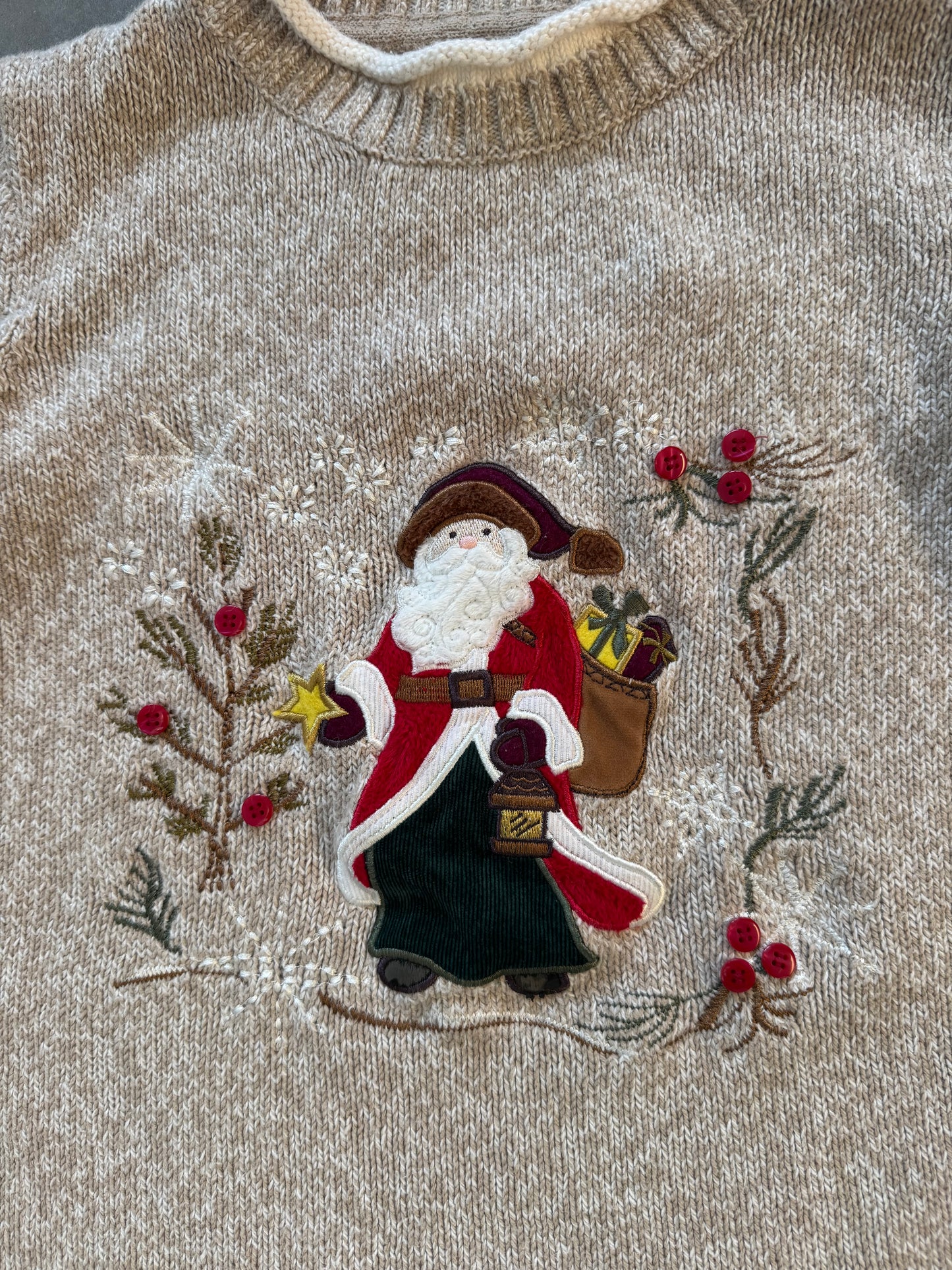Vintage Christopher & Banks Christmas Sweater - S