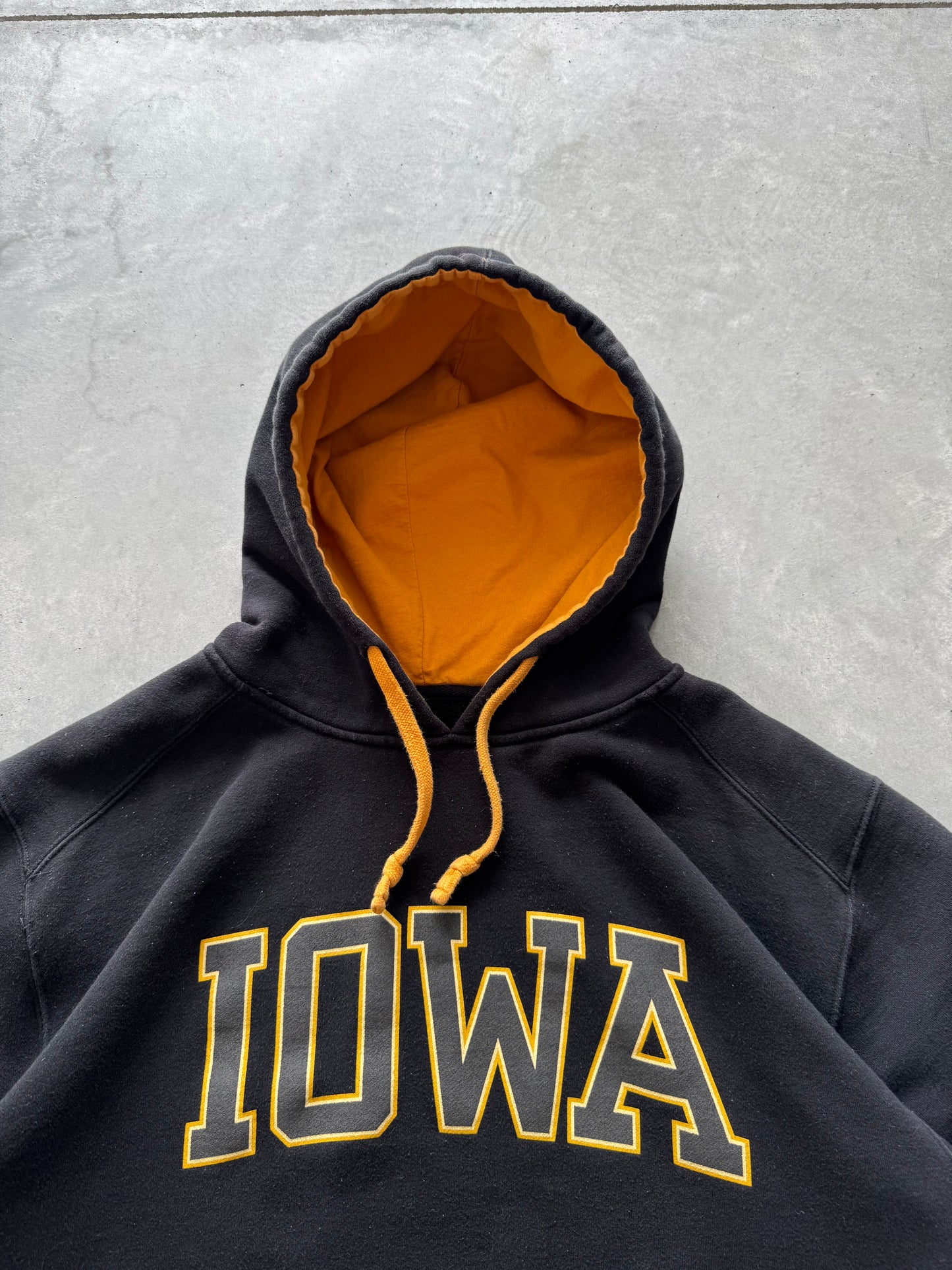 Vintage Iowa Hawkeyes Hoodie - XL
