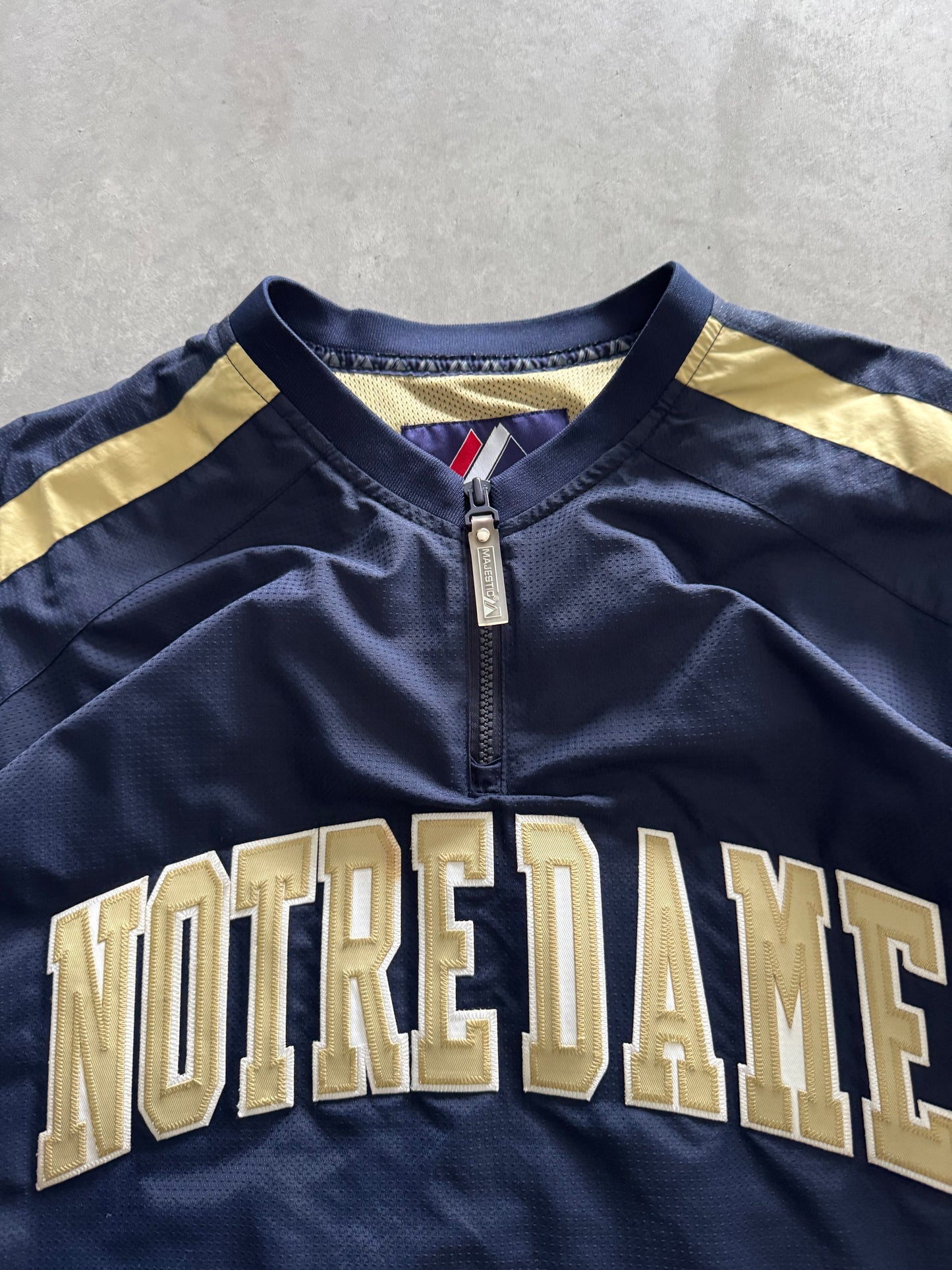 Vintage Notre Dame Windbreaker - XXL