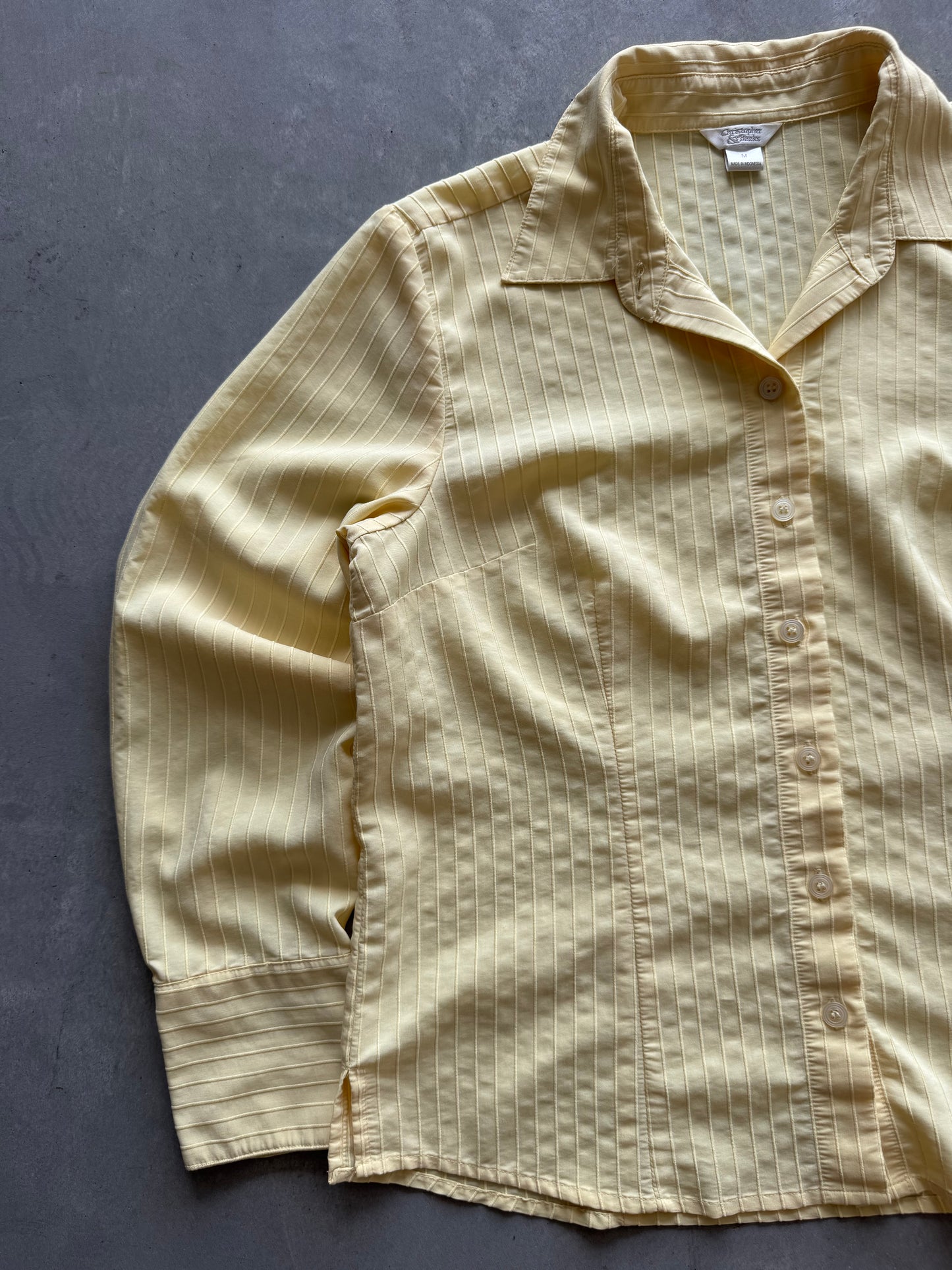 Vintage Women’s Button Down Blouse - M