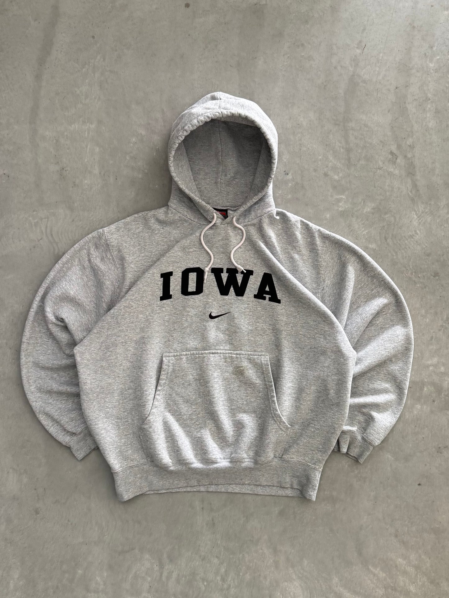Vintage 90s Nike Iowa Hawkeyes Hoodie - L