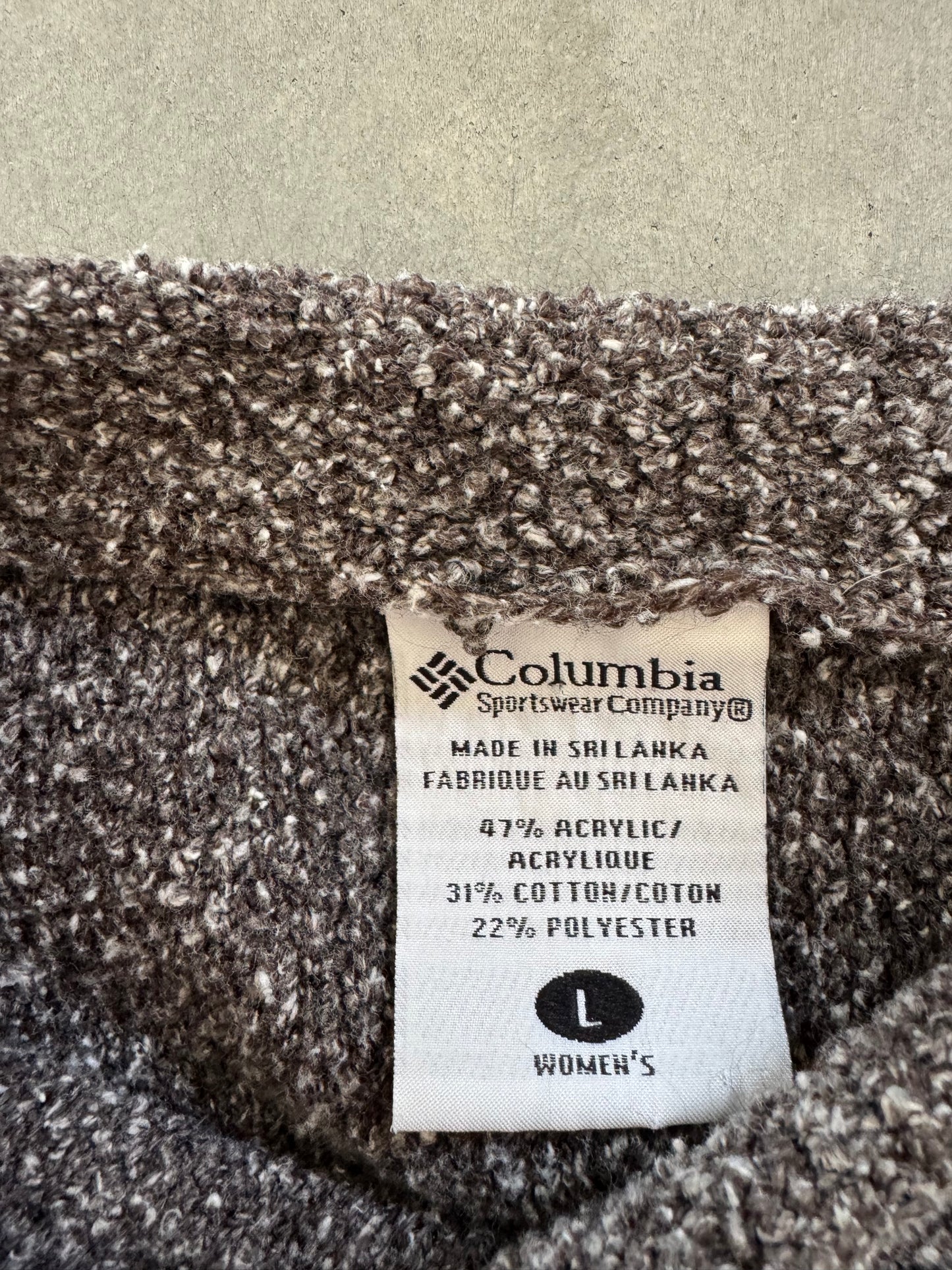 Vintage Columbia Women’s Sweater - L