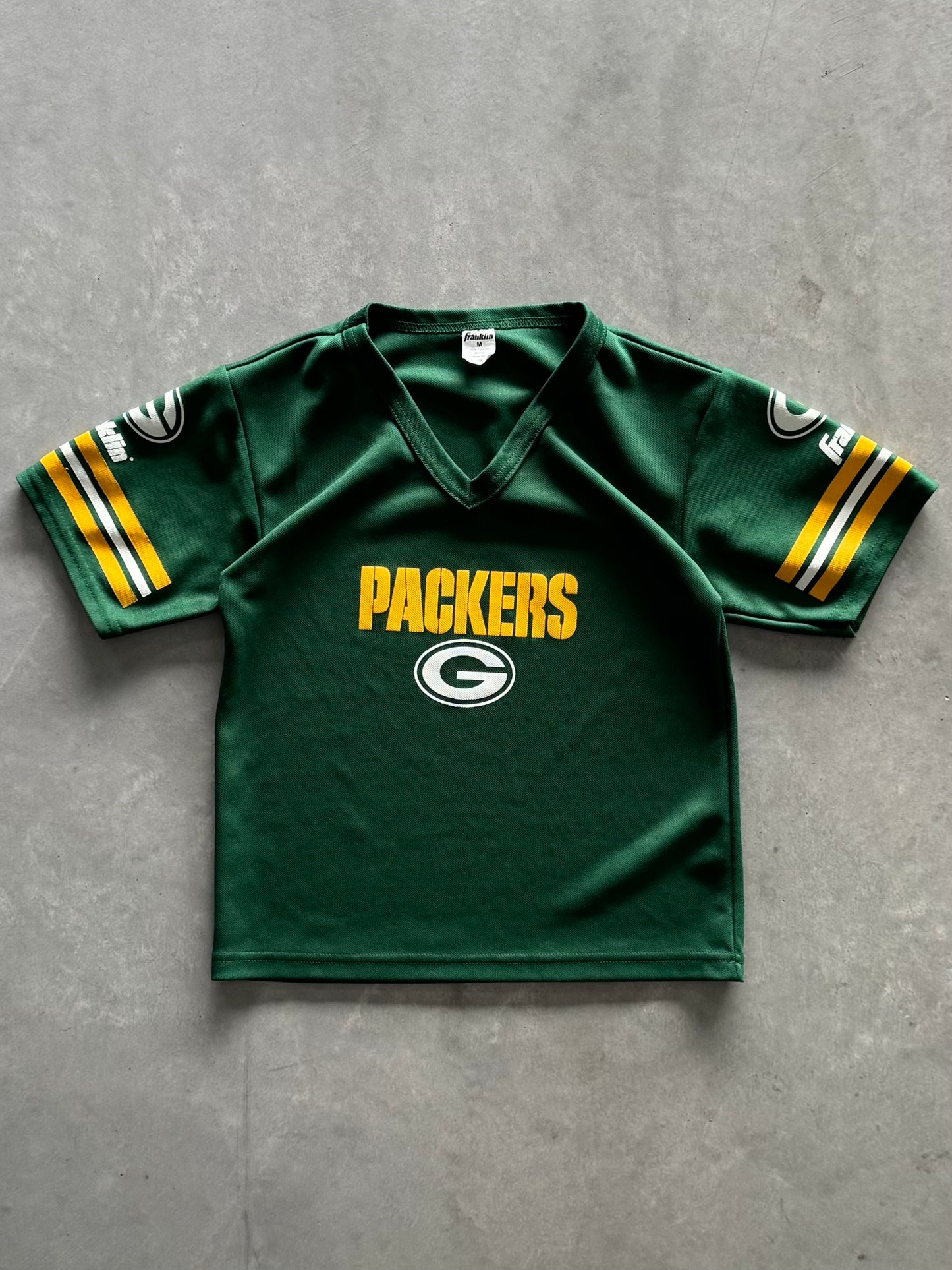 Vintage Green Bay Packers Women’s Baby Jersey - M