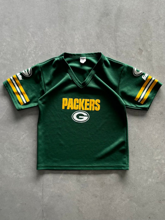 Vintage Green Bay Packers Women’s Baby Jersey - M