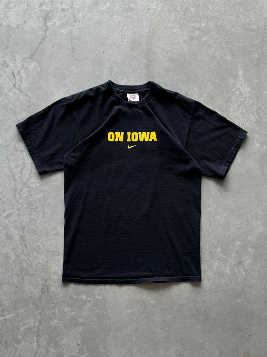 Vintage 90s Nike Iowa Hawkeyes Tee - M