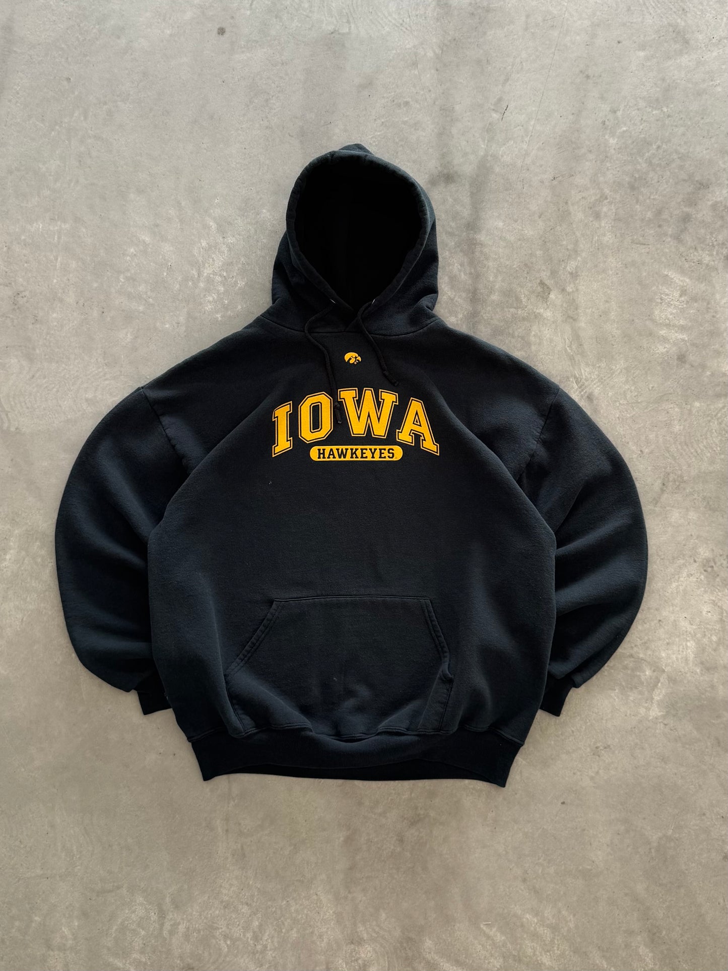 Vintage Iowa Hawkeyes Hoodie - XL