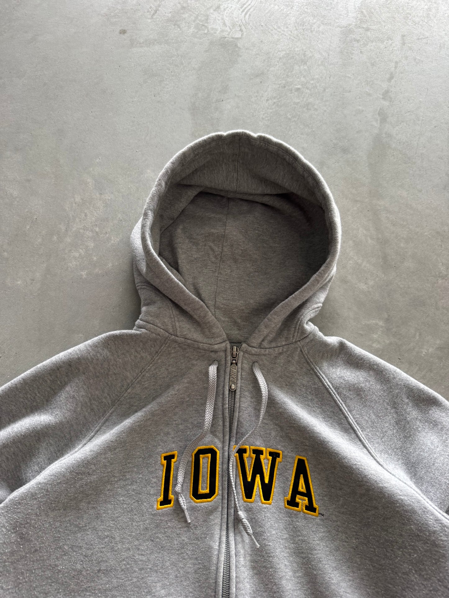 Vintage 90s Nike Iowa Hawkeyes Women’s Zip Up - M