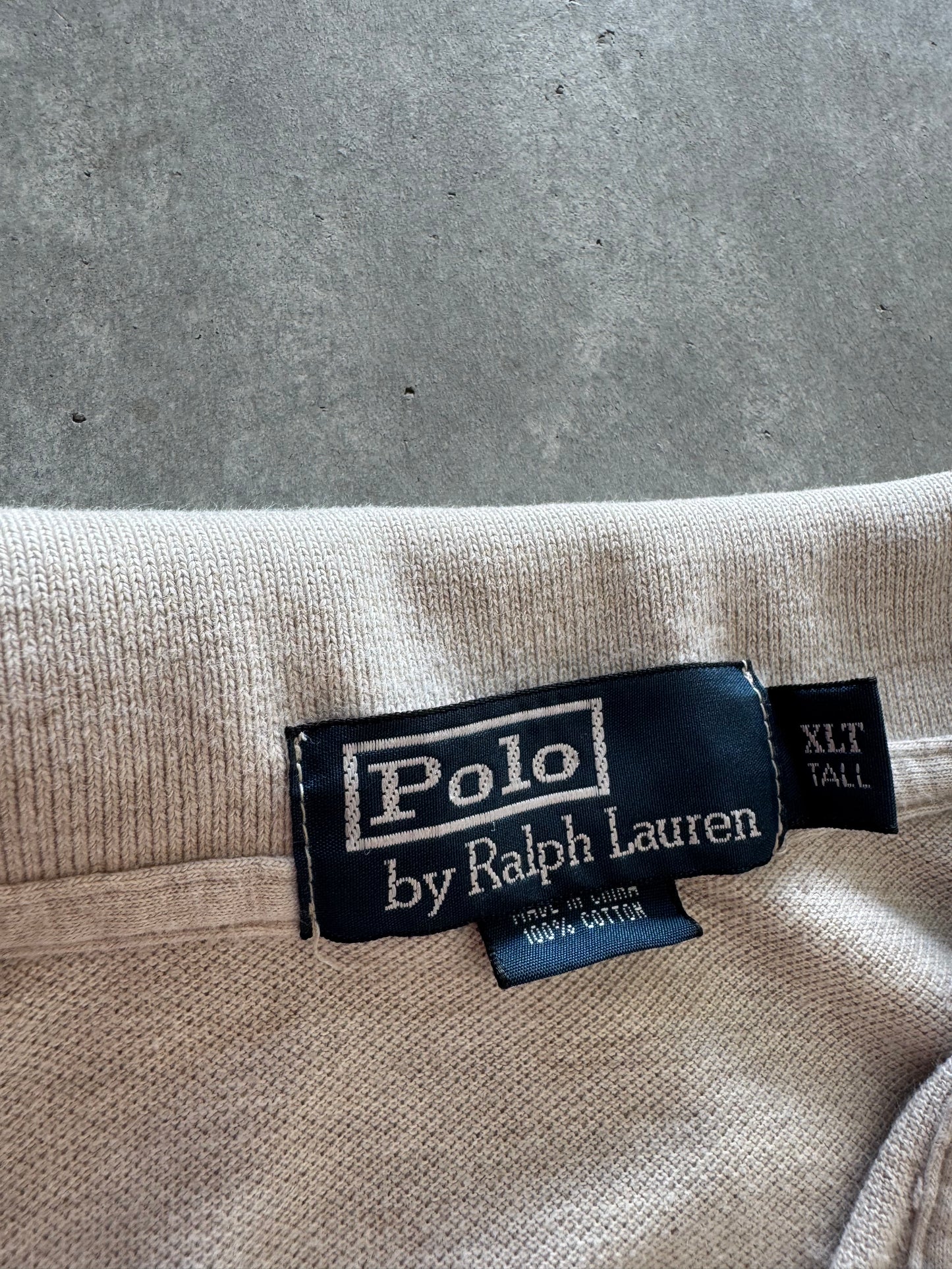 Vintage Polo Ralph Lauren Long Sleeve Polo - XLT