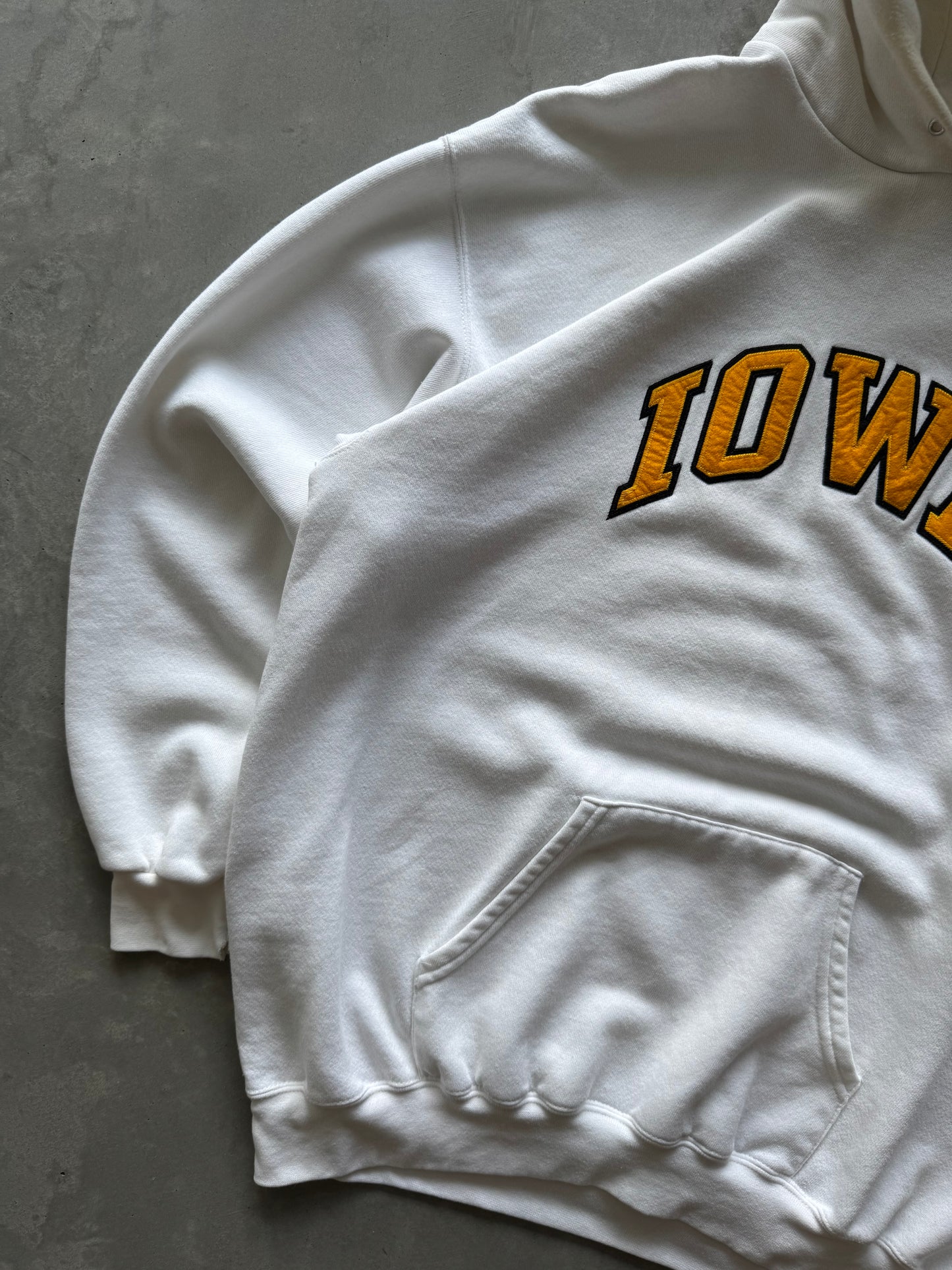 Vintage 90s Iowa Hawkeyes Hoodie - XL