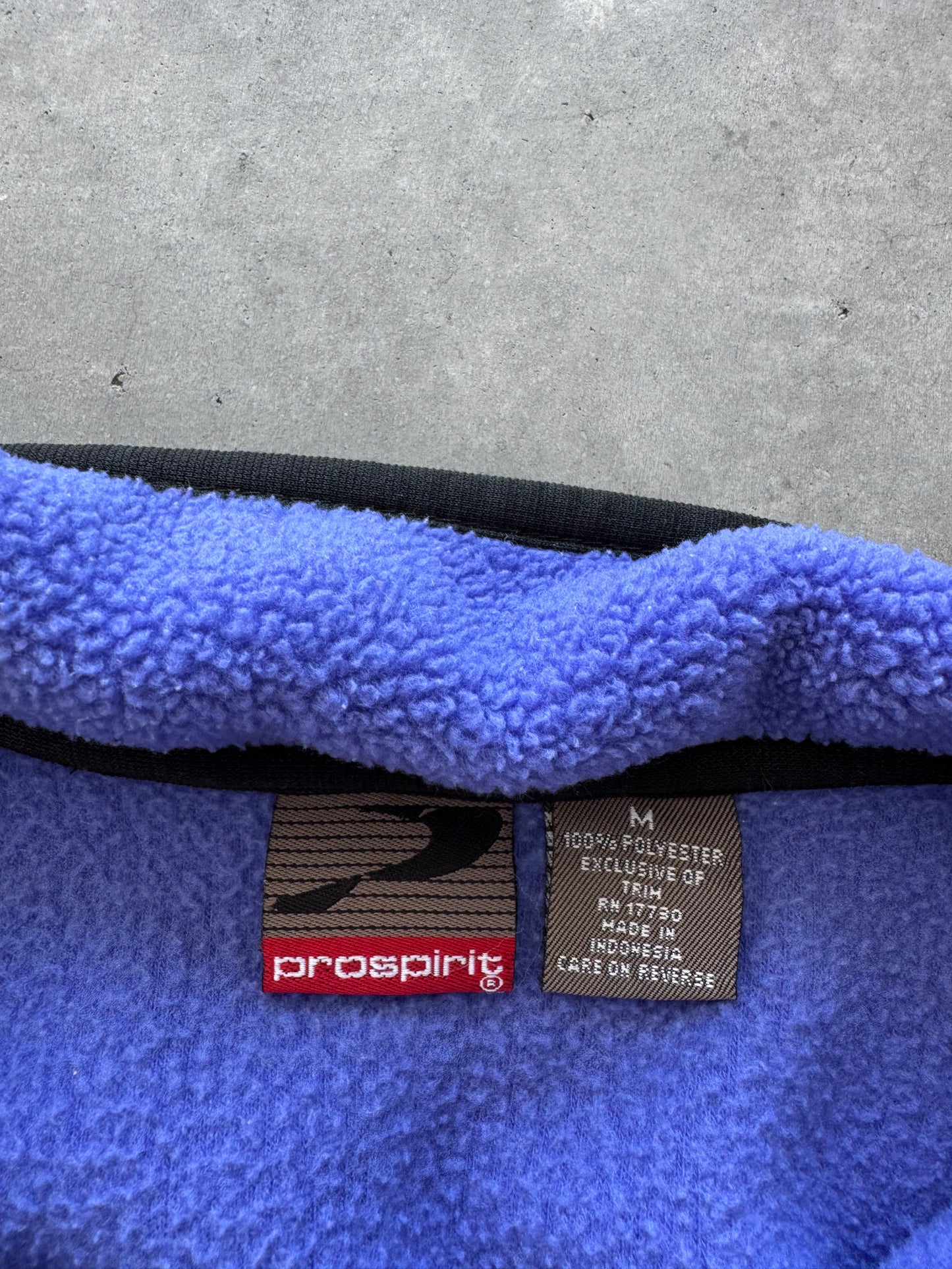 Vintage Fleece Quarterzip - M