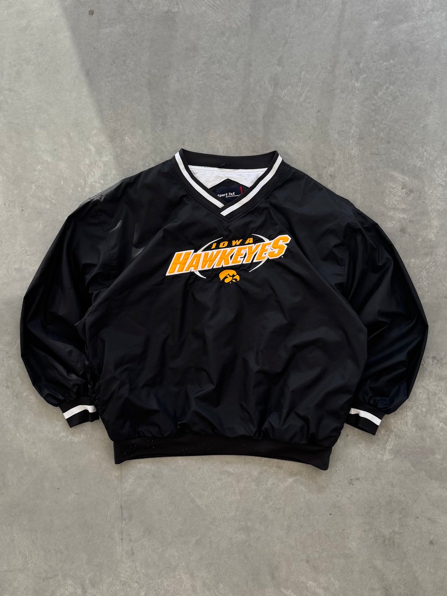 Vintage Iowa Hawkeyes Windbreaker - XL