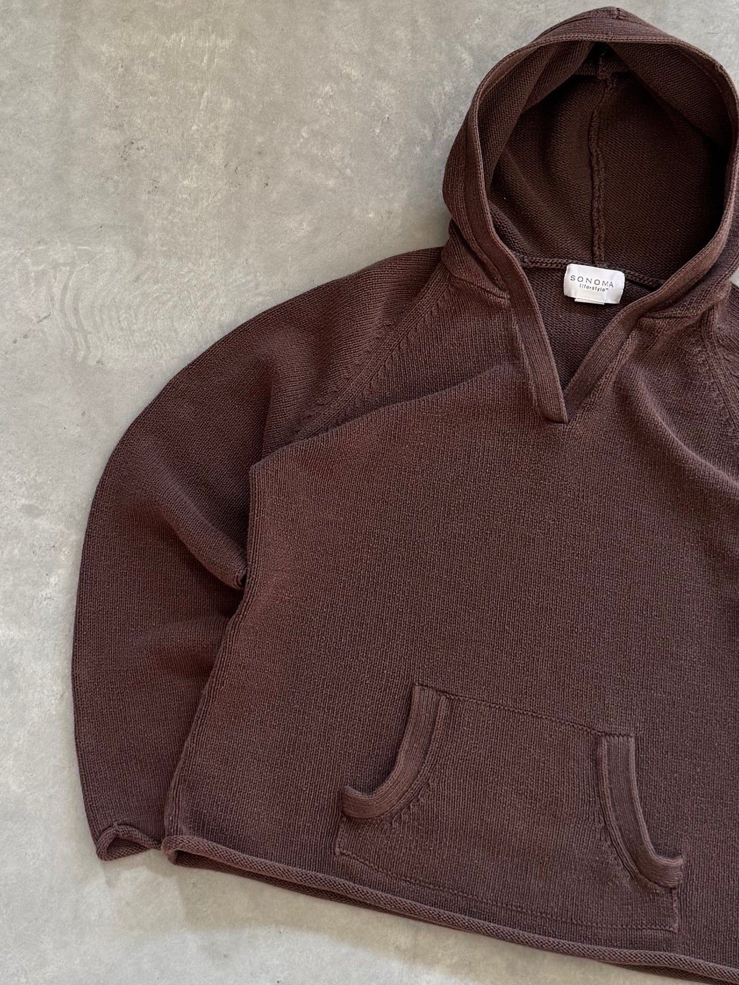 Vintage Knit Women’s Hoodie - XL