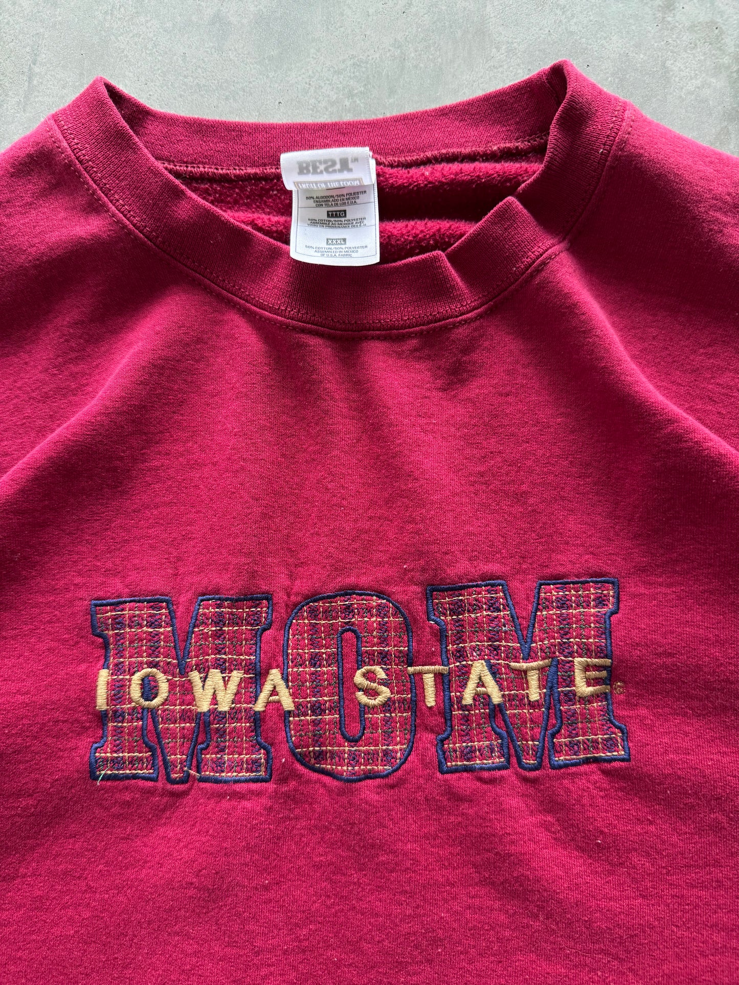 Vintage Iowa State Mom Sweatshirt - XXL