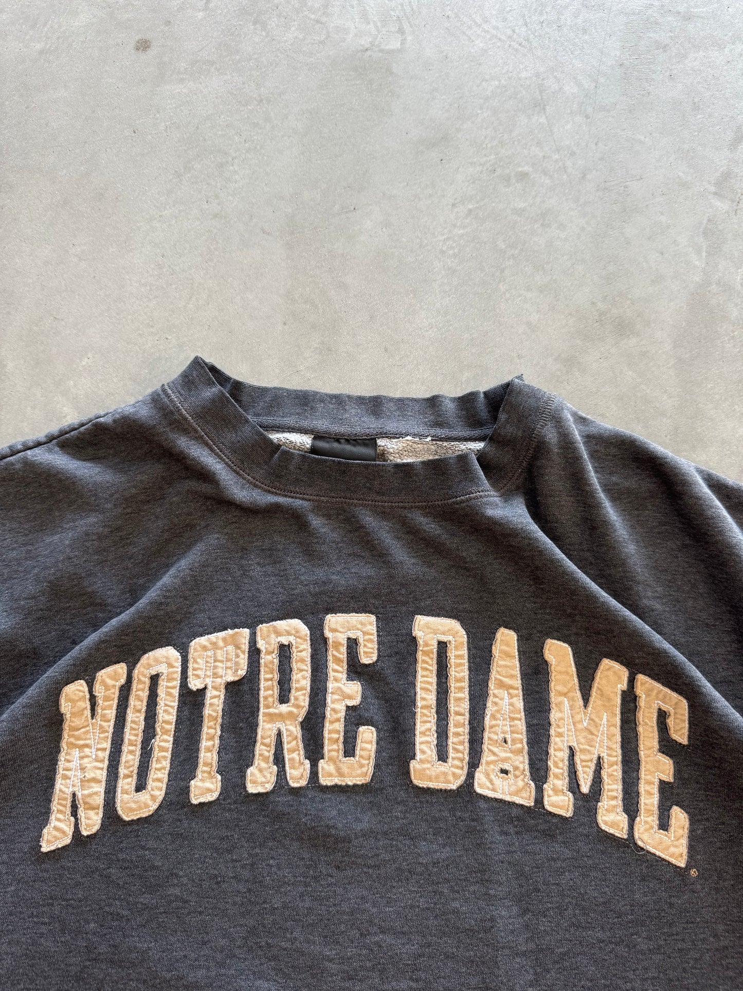 Vintage Notre Dame Adidas Sweatshirt - XXL