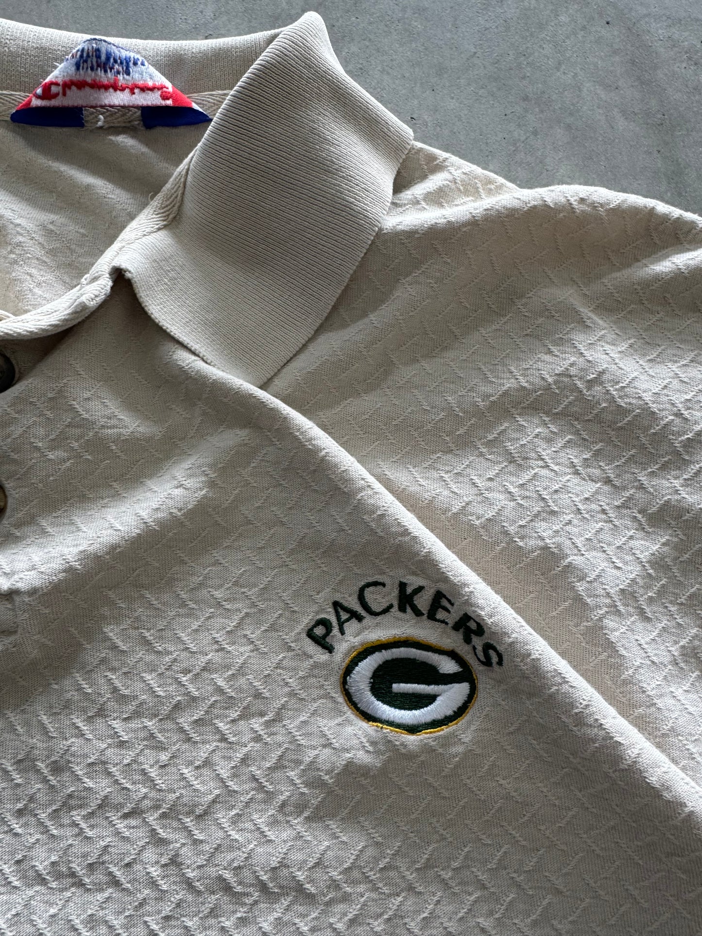 Vintage Green Bay Packers Polo - XL