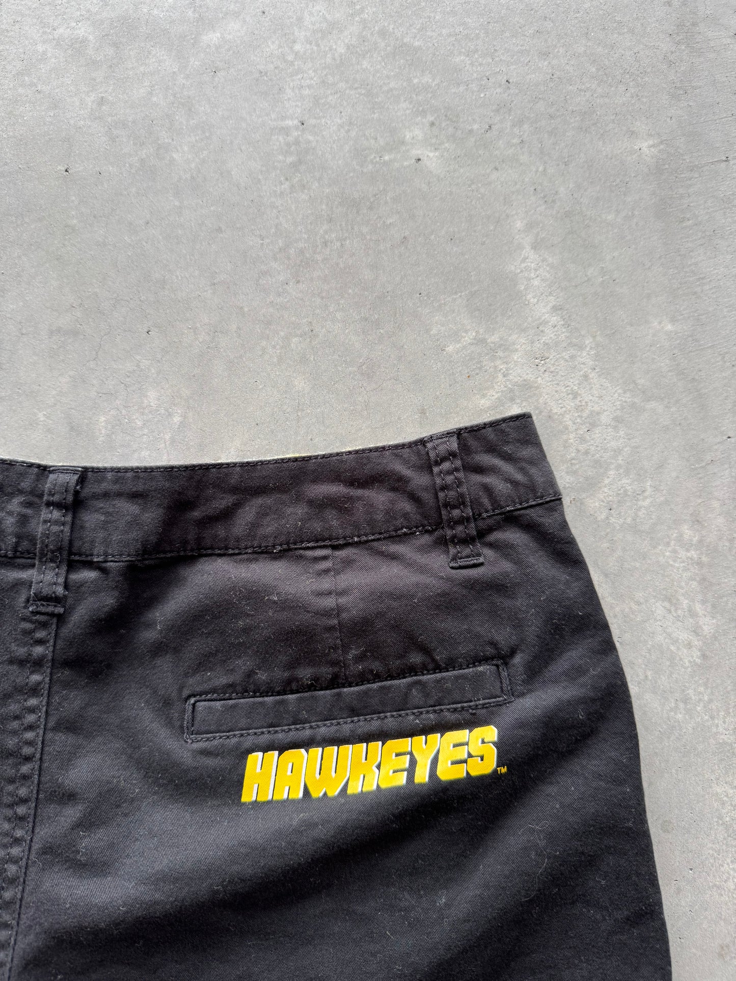 Vintage Iowa Hawkeyes Mini Shorts - 30x3