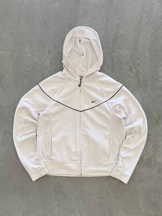 Vintage 00s Nike Women’s Fleece Zip Up Hoodie - L