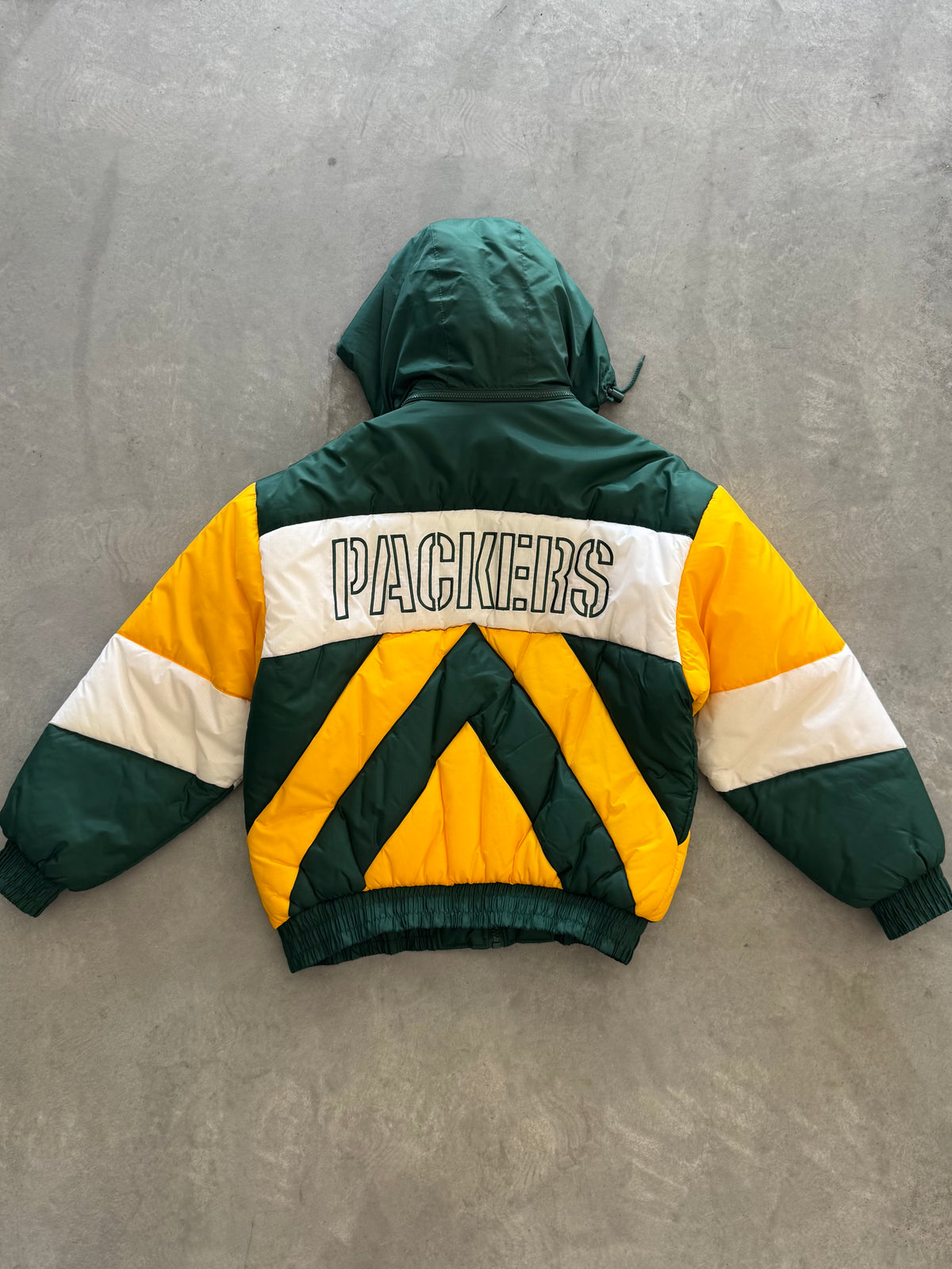 Vintage 90s Green Bay Packers Coat - L