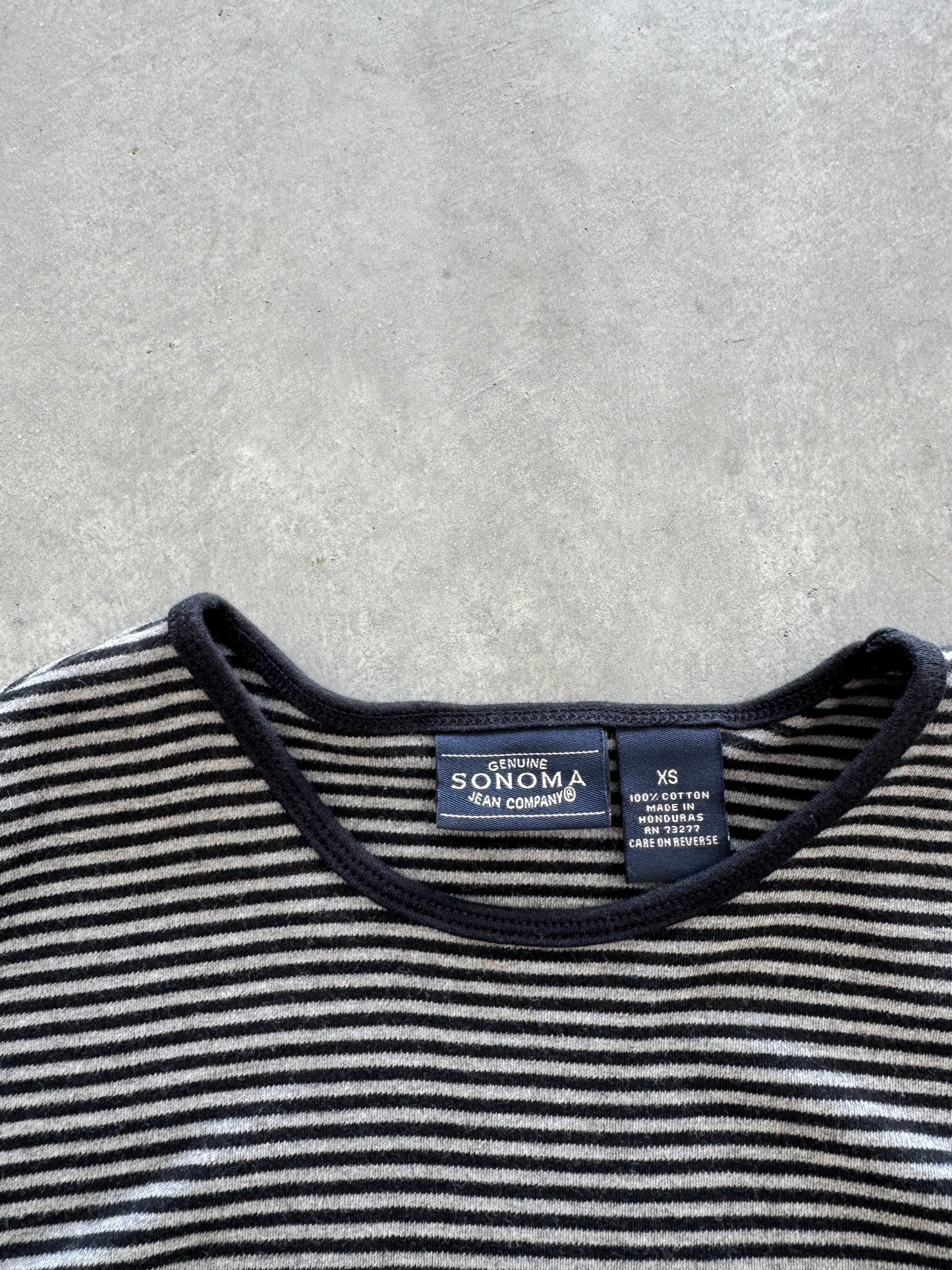 Vintage Striped Women’s Tee - XS