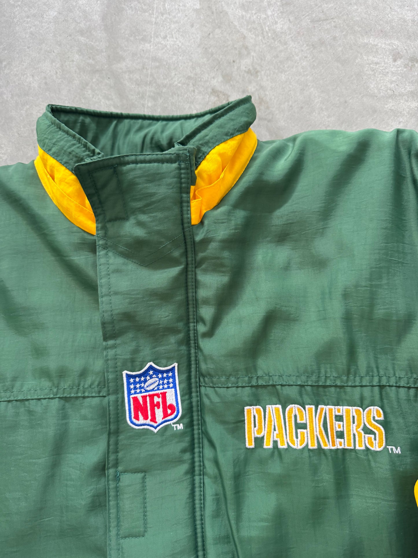 Vintage Starter Green Bay Packers Coat - XXL